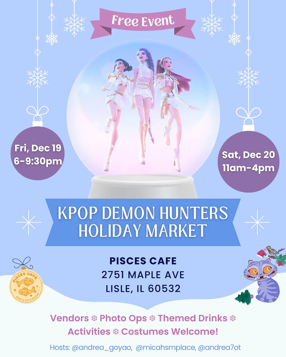 KPop Demon Hunters Holiday Market