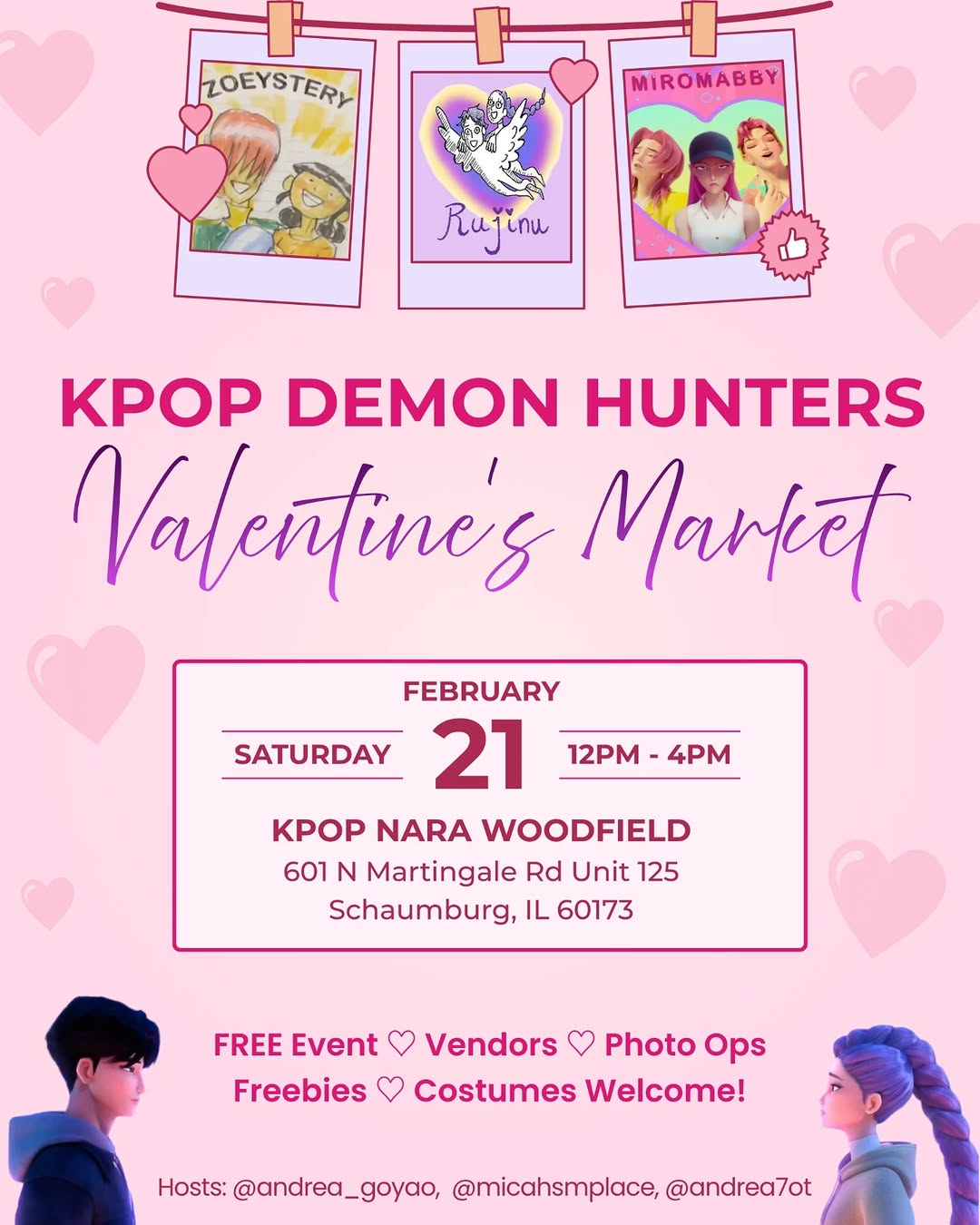 KPop Demon Hunters Valentine Market - Image 3