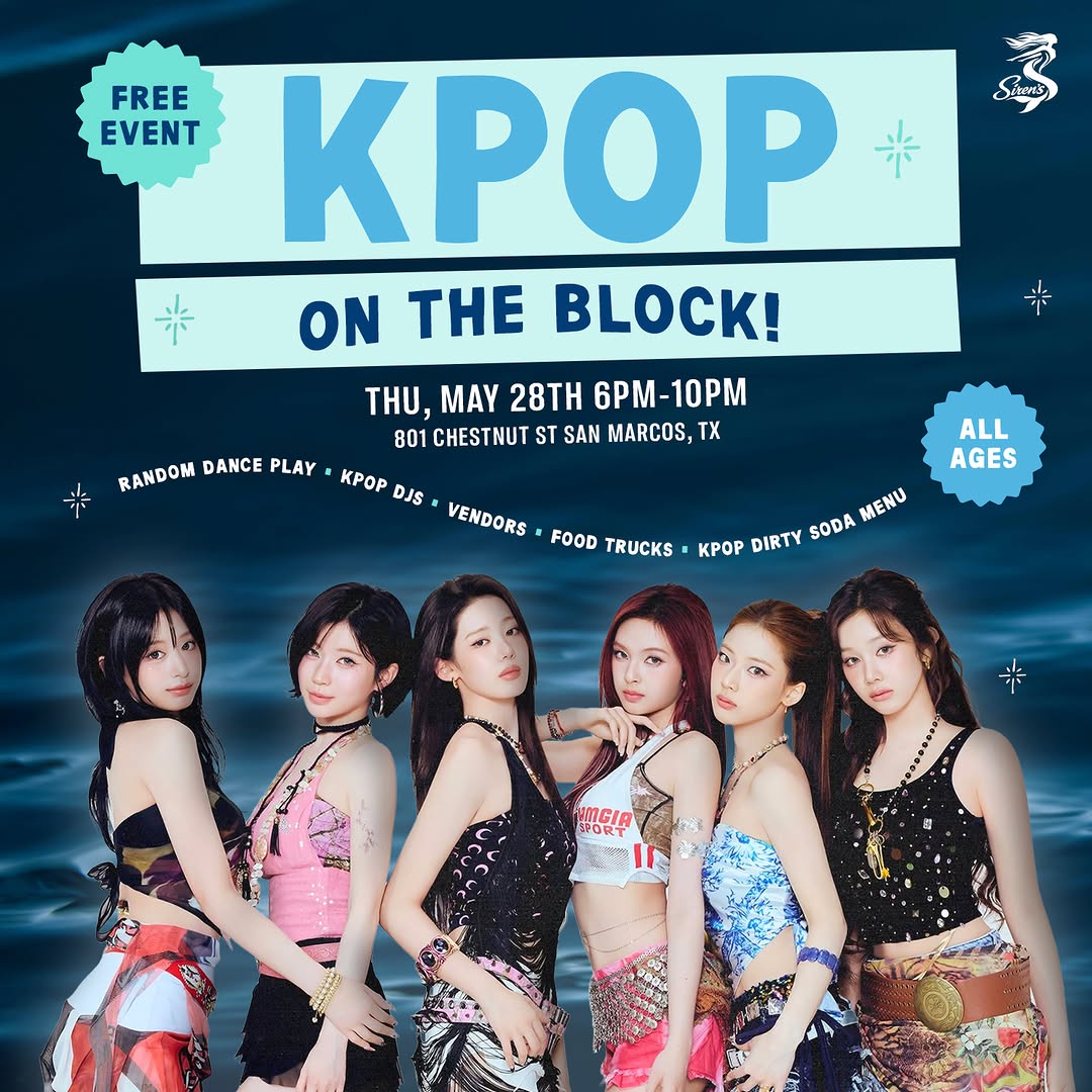 I Heart Kpop! Throwbacks – Austin, February 28, 2026 | K-Pop Tracker