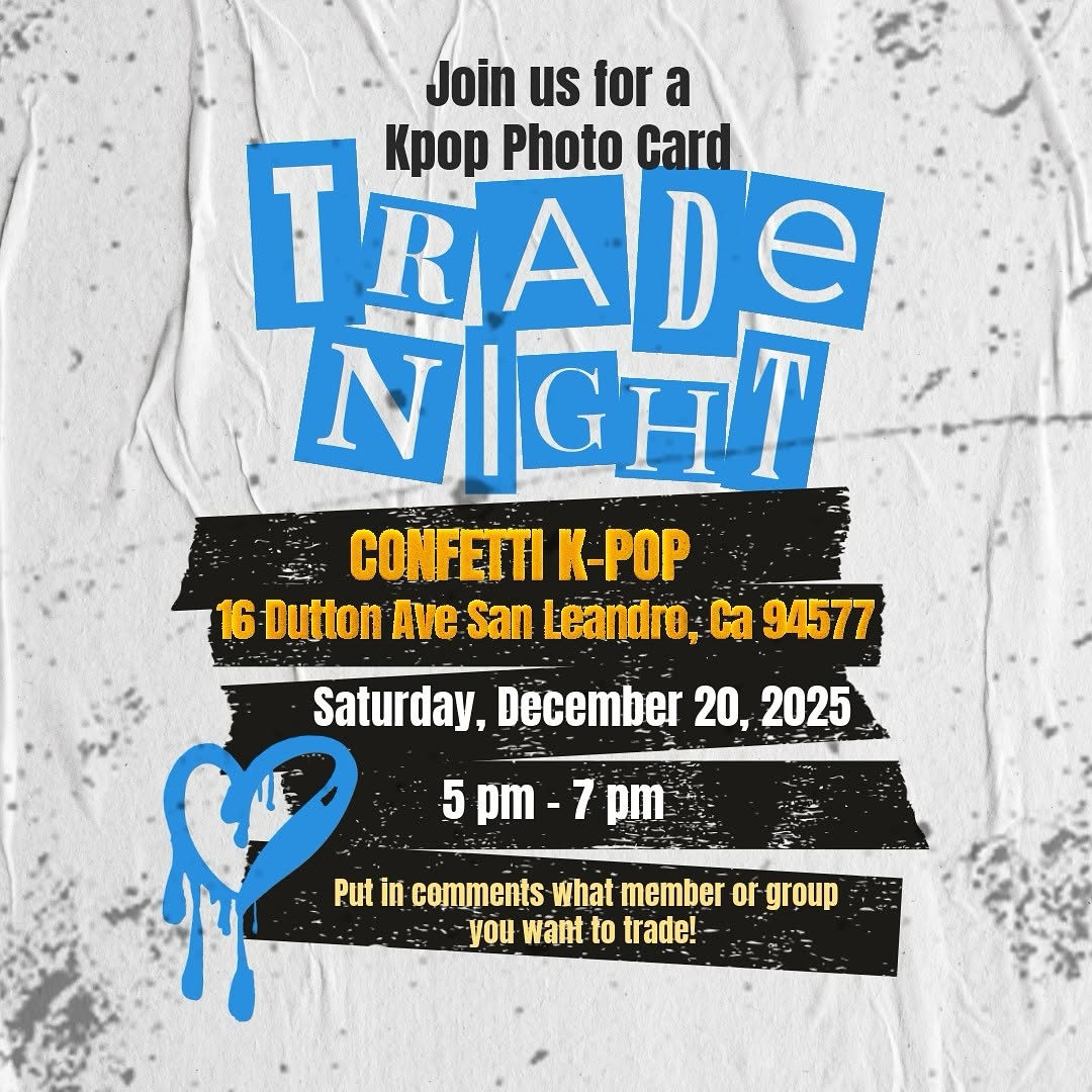 KPOP PHOTOCARD TRADING NIGHT