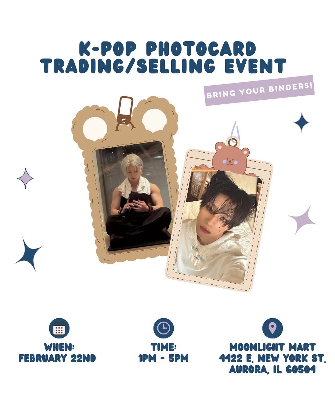K-POP PHOTOCARD TRADING/SELLING EVENT