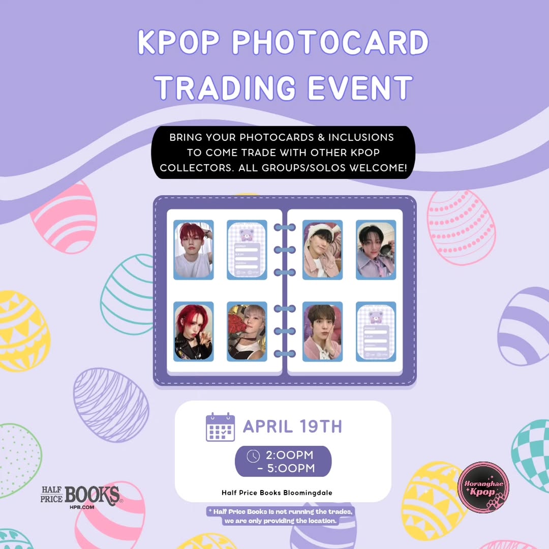 Kpop Photocard Trading Event