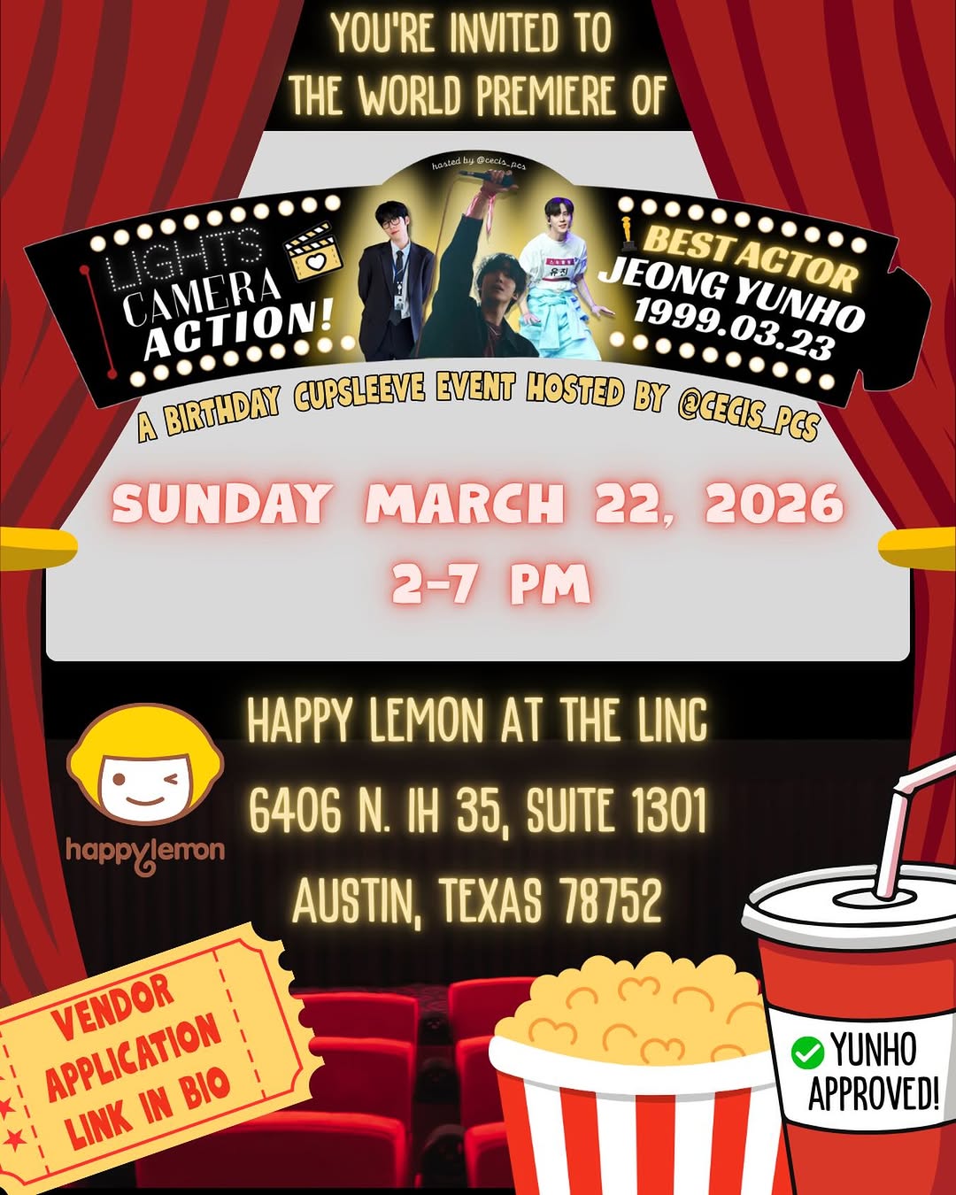 LIGHTS CAMERA ACTION! BEST ACTOR JEONG YUNHO