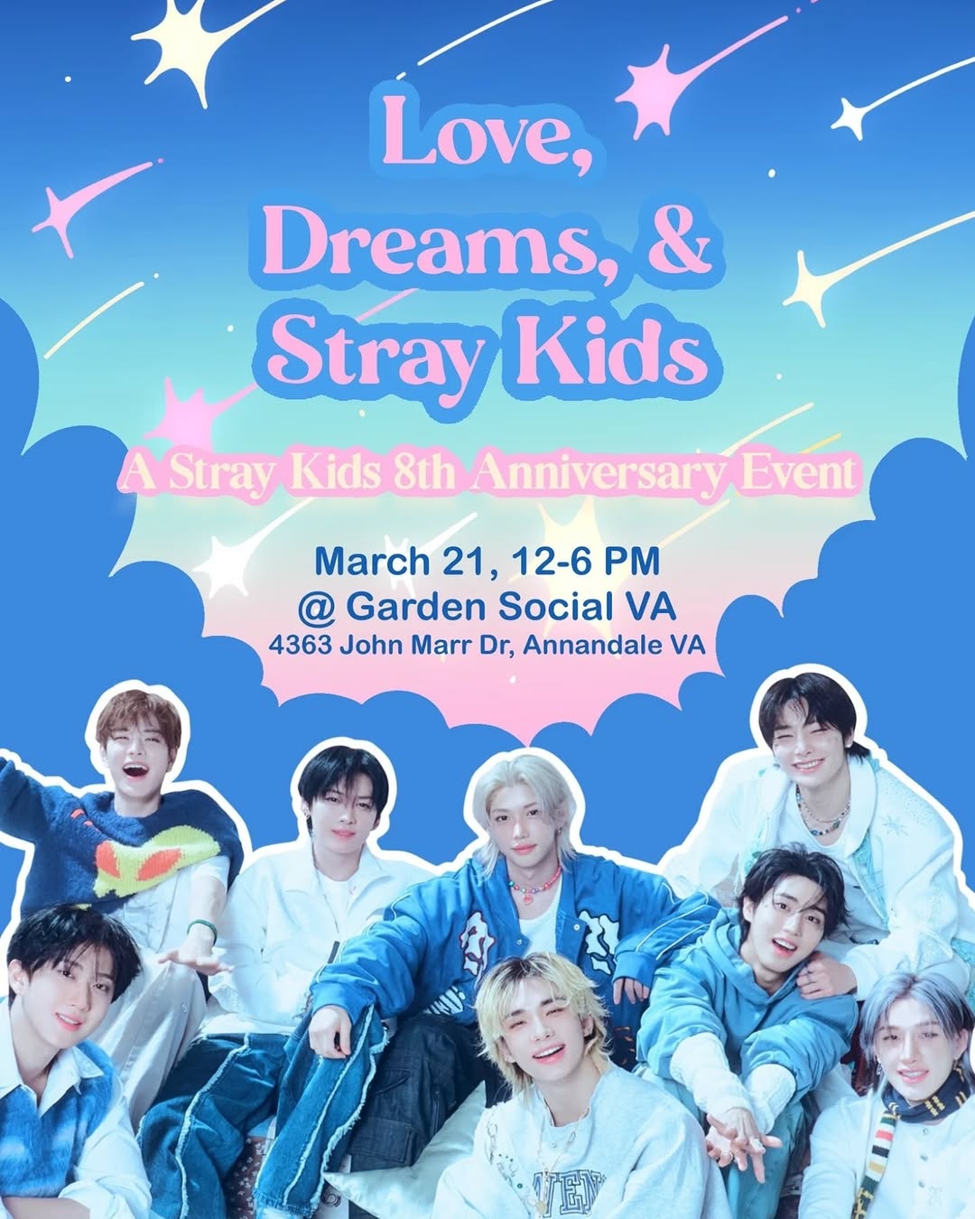 LOVE, DREAMS + SKZ! 8th Anniversary Celebration