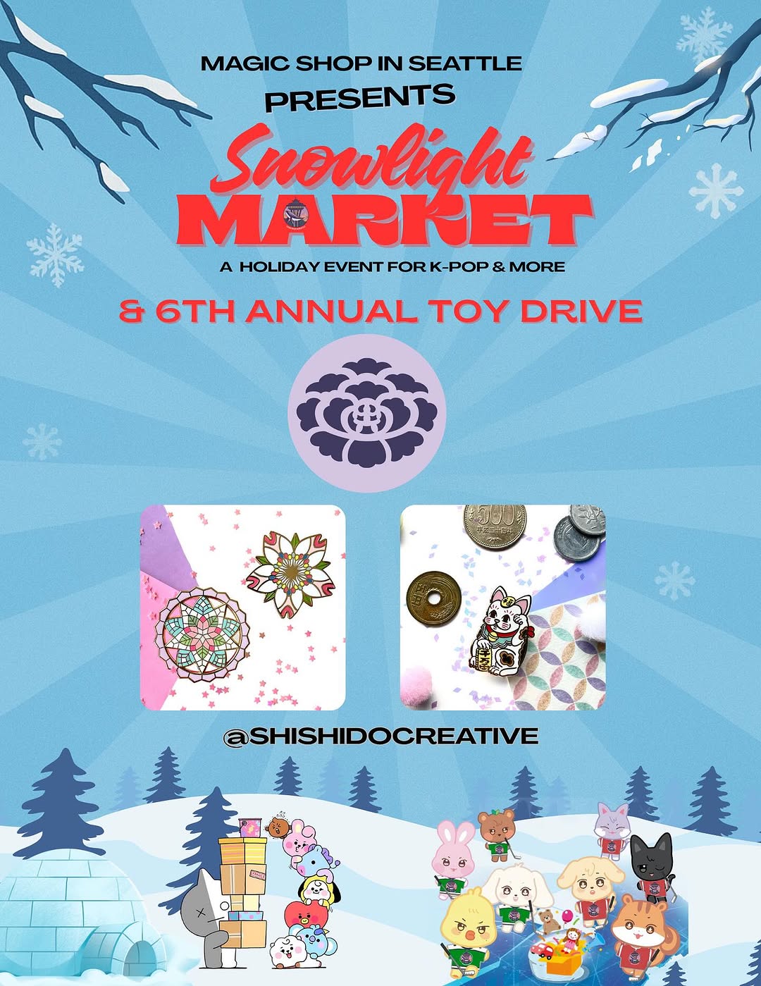 Magic Shop in Seattle 6th Annual Snowlight Market - Image 10