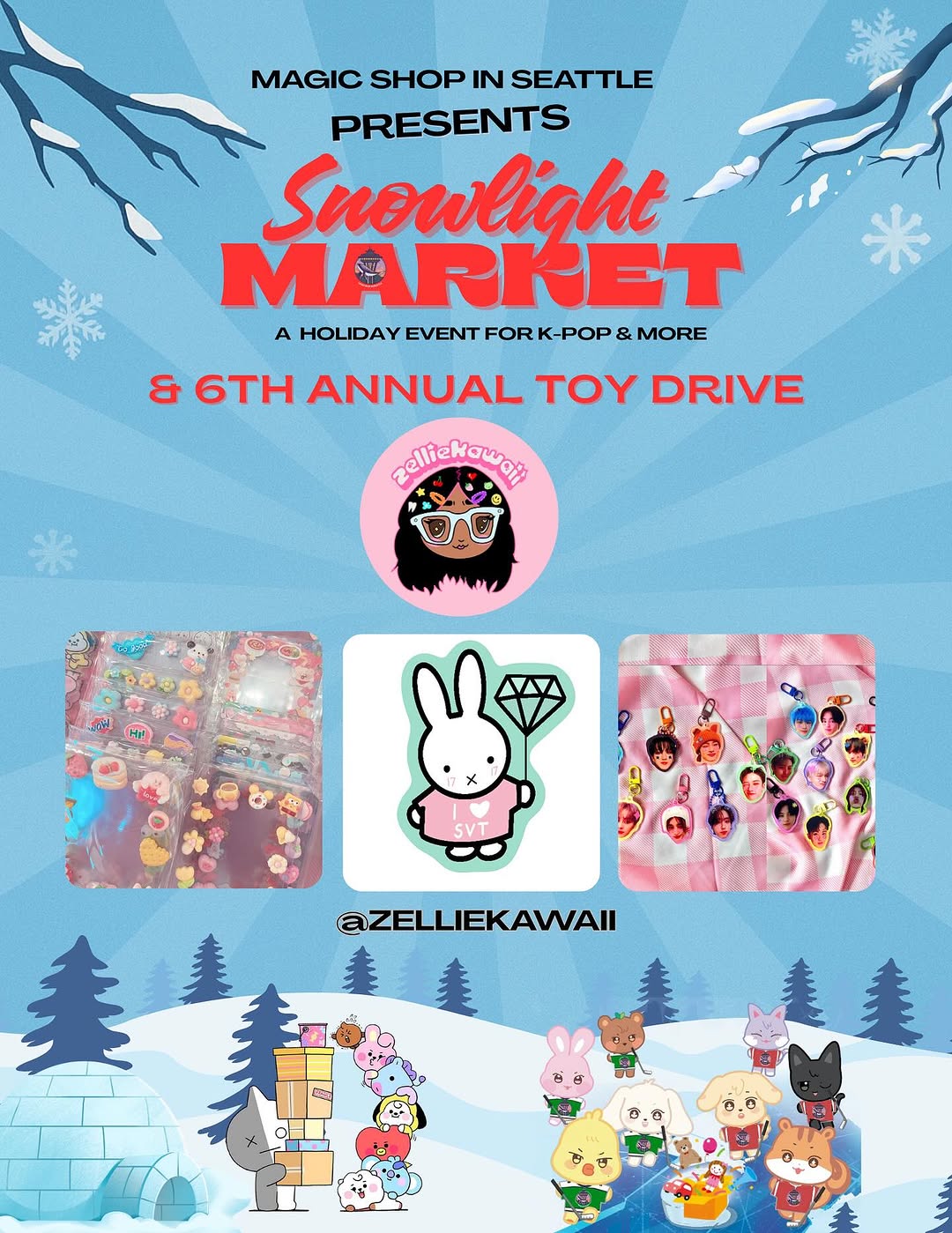 Magic Shop in Seattle 6th Annual Snowlight Market - Image 13