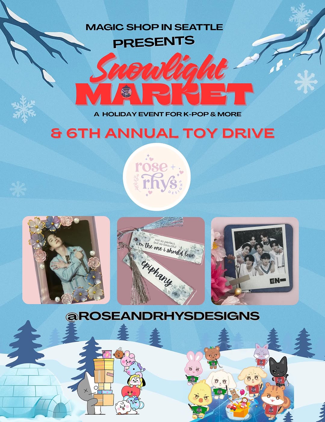 Magic Shop in Seattle 6th Annual Snowlight Market - Image 9