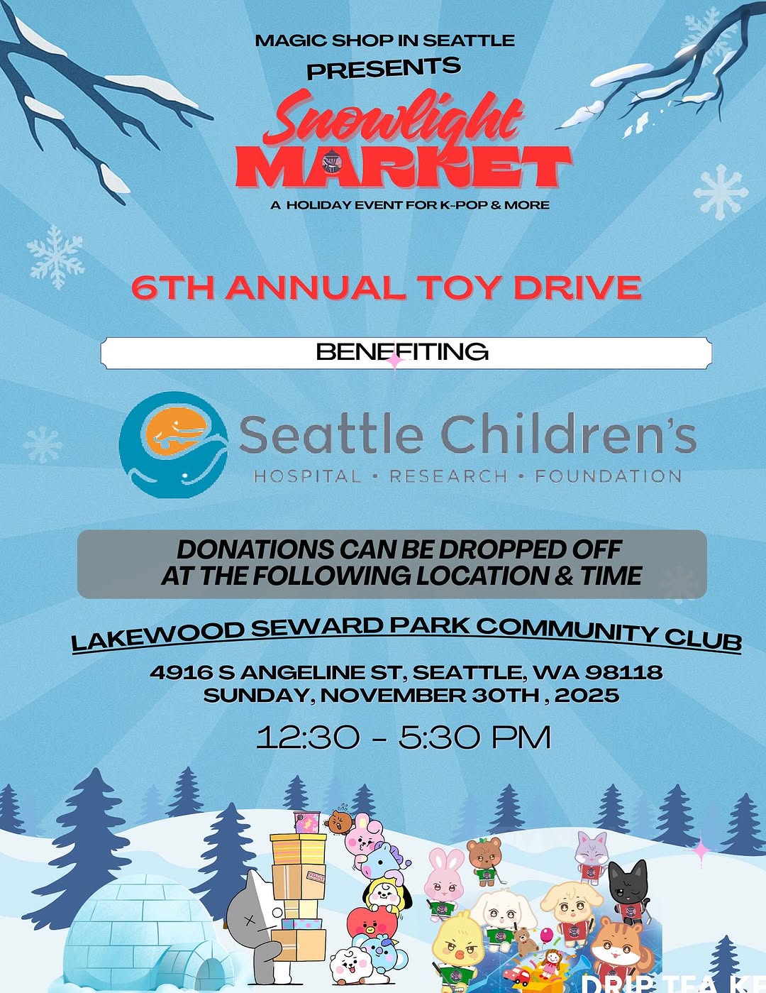 Magic Shop in Seattle 6th Annual Snowlight Market - Image 1