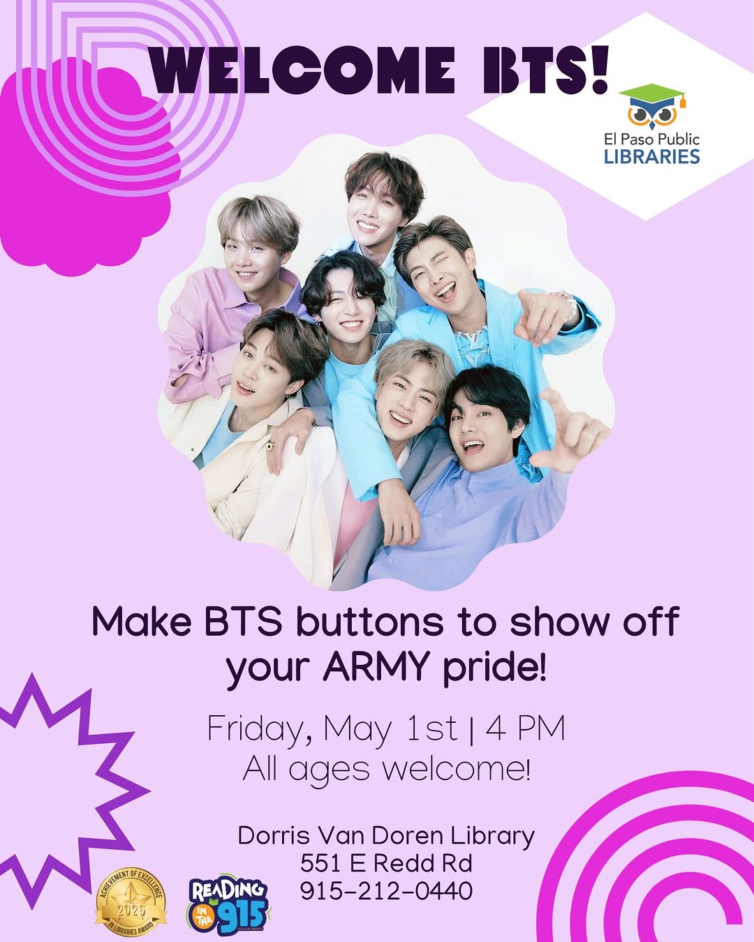 Make BTS buttons to show off your ARMY pride!