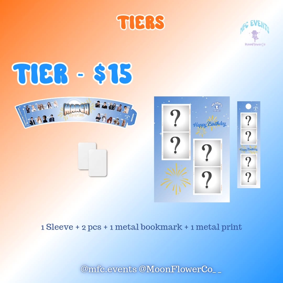 March K-Pop Idols & Thai Actors Birthday Cupsleeve Event - Image 3