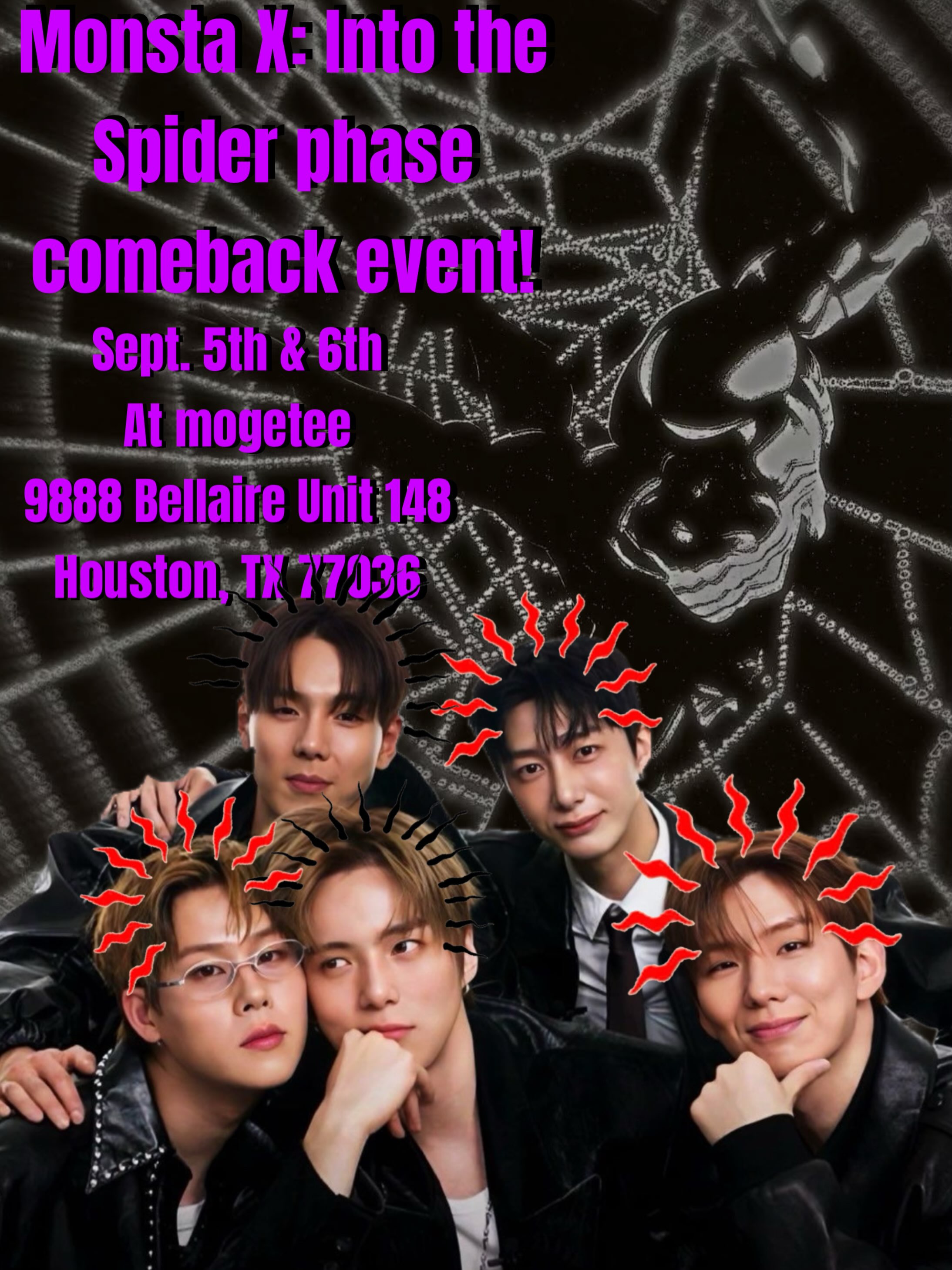 Monsta X: Into the Spider phase comeback event! – Houston