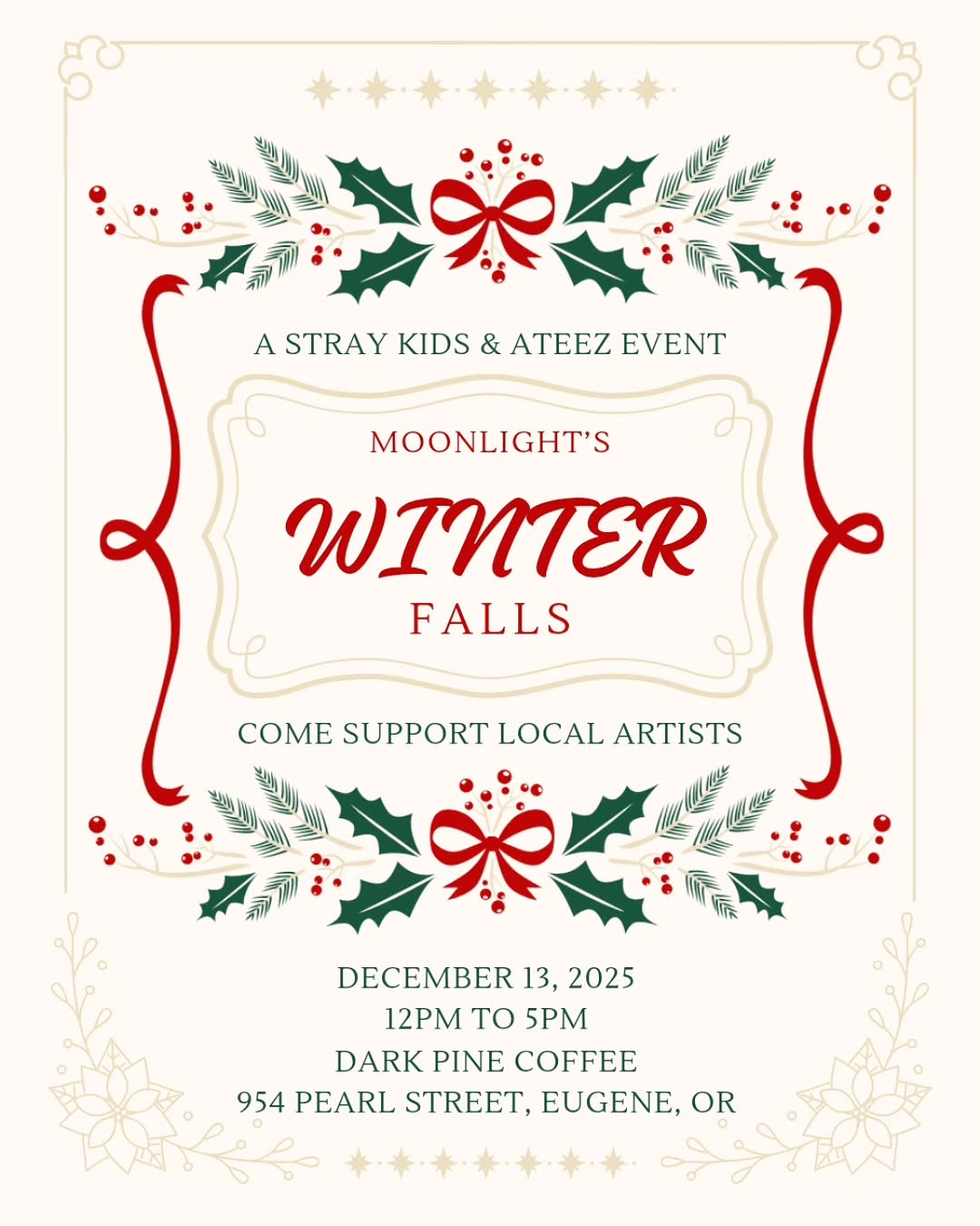 Moonlight's Winter Falls