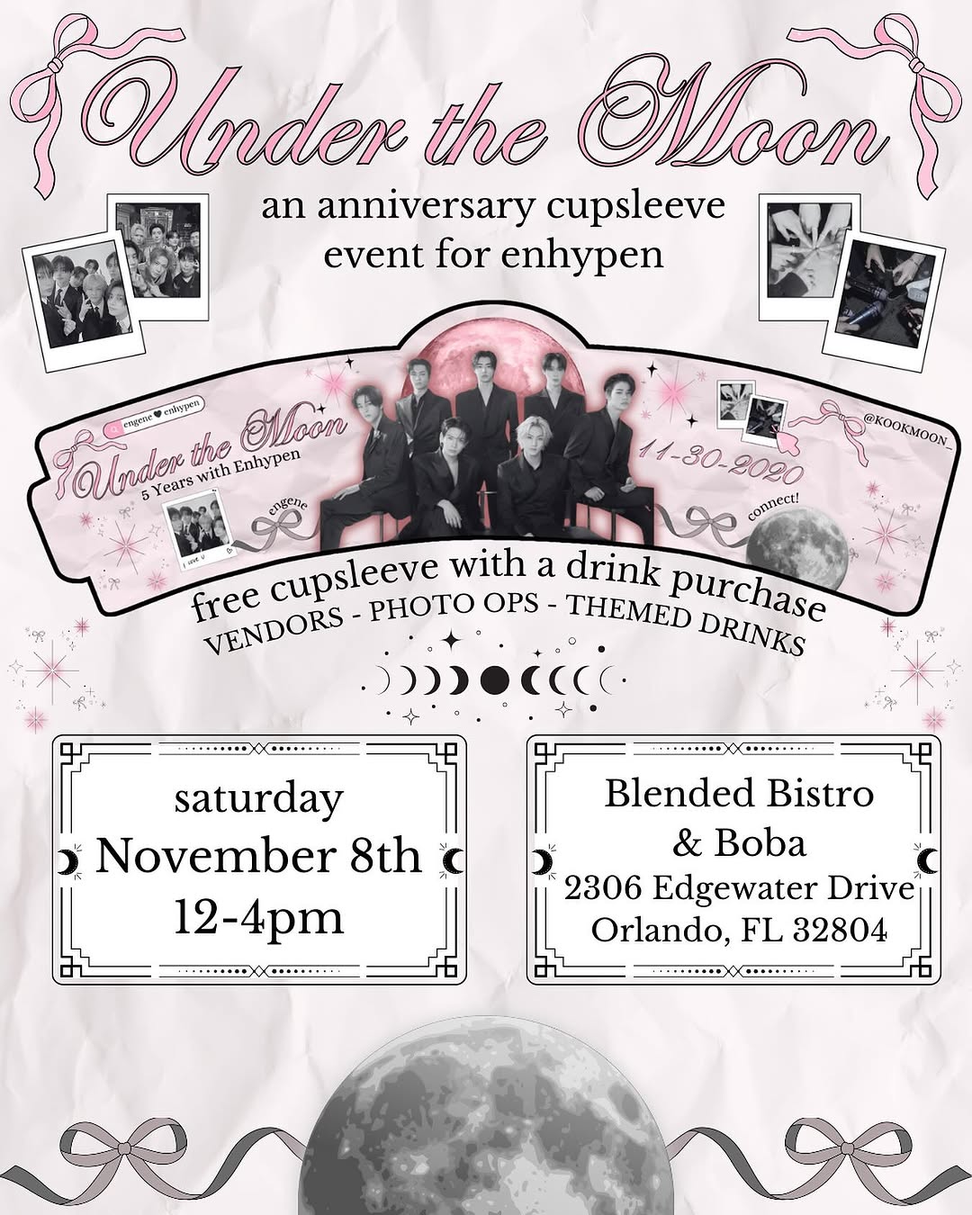 ENHYPEN Under The Moon Cupsleeve Event