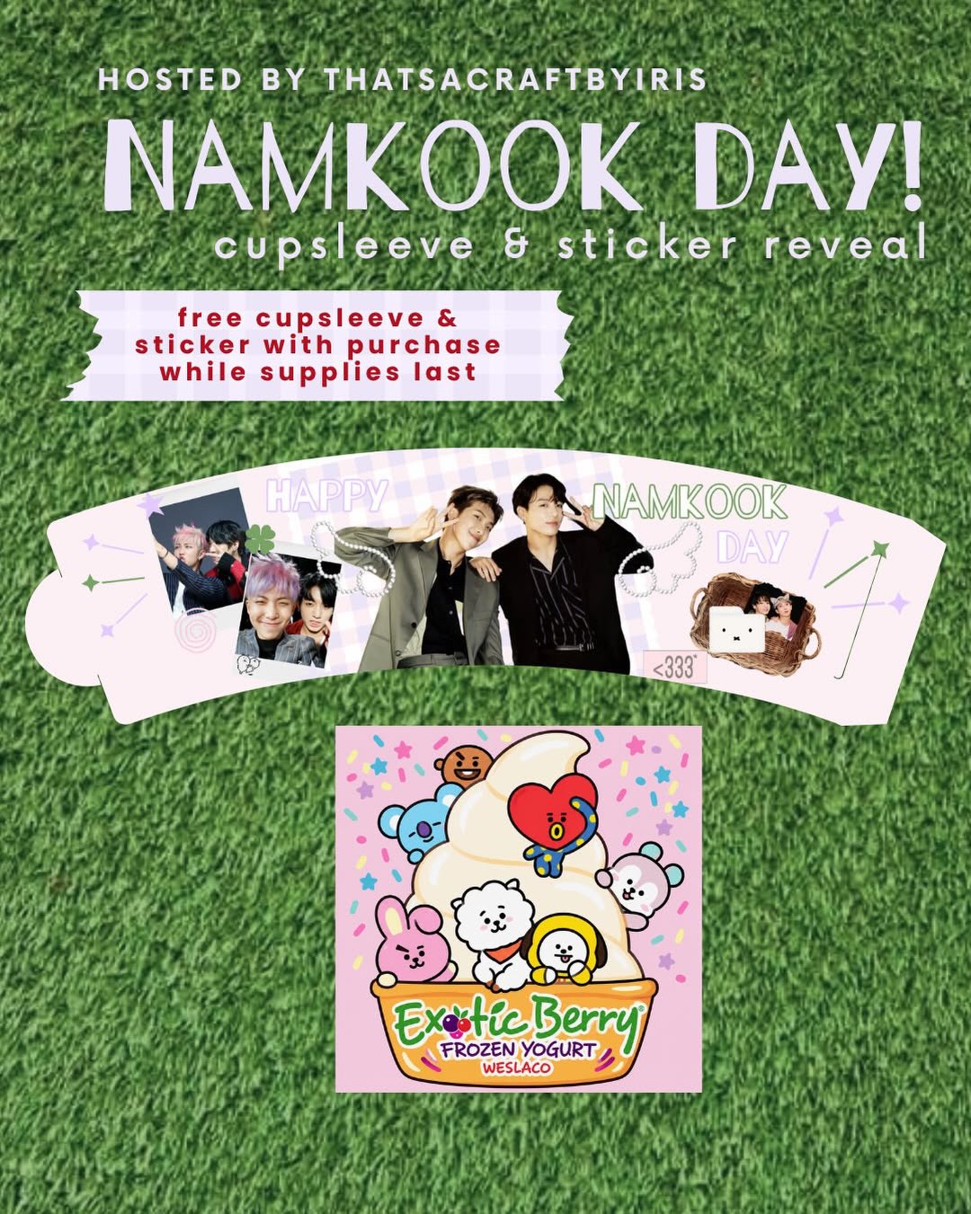 NAMKOOK DAY! – Weslaco, September 12, 2026 | Kpop Tracker