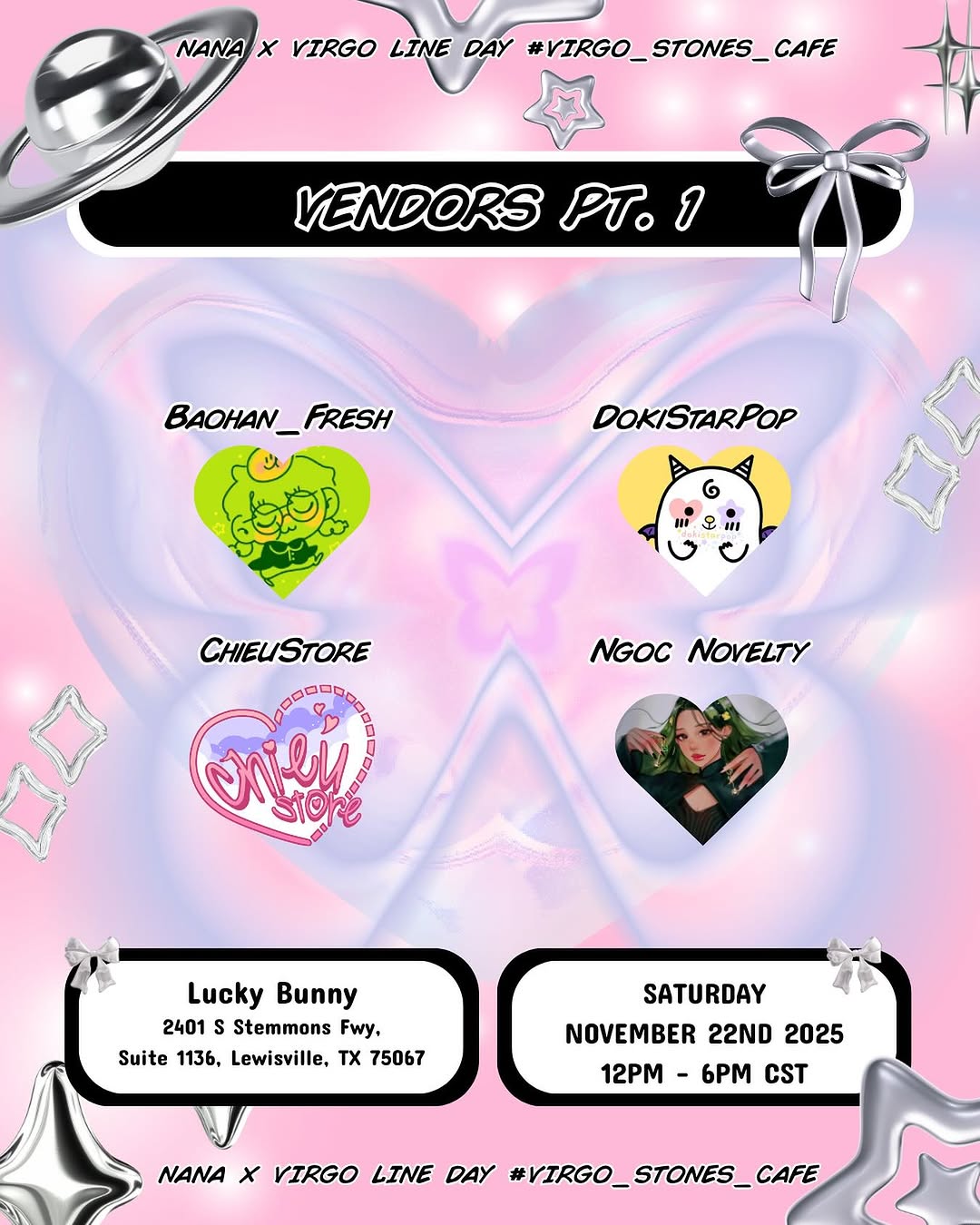 NANA X VIRGO LINE DAY - Virgo Stones Cafe Event - Image 2