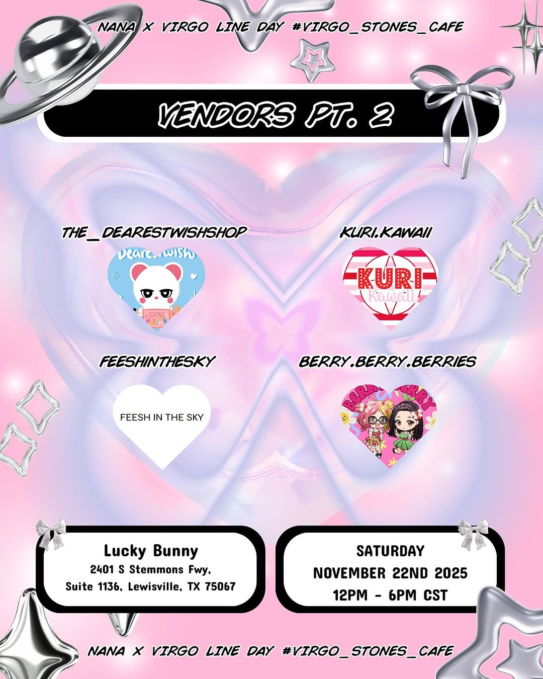 NANA X VIRGO LINE DAY - Virgo Stones Cafe Event - Image 3