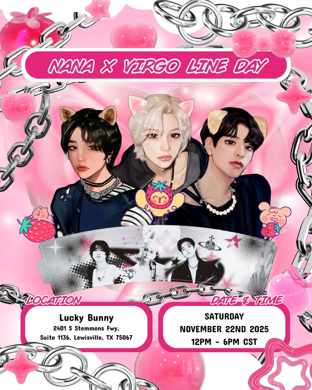 NANA X VIRGO LINE DAY - Virgo Stones Cafe Event - Image 1