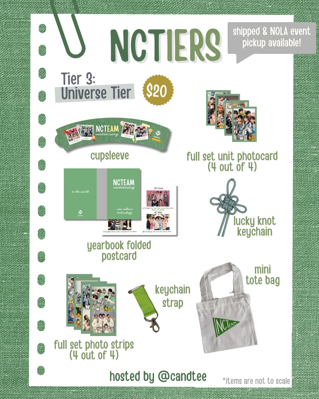 NCTeam Unitversary Cupsleeve Event - Image 9