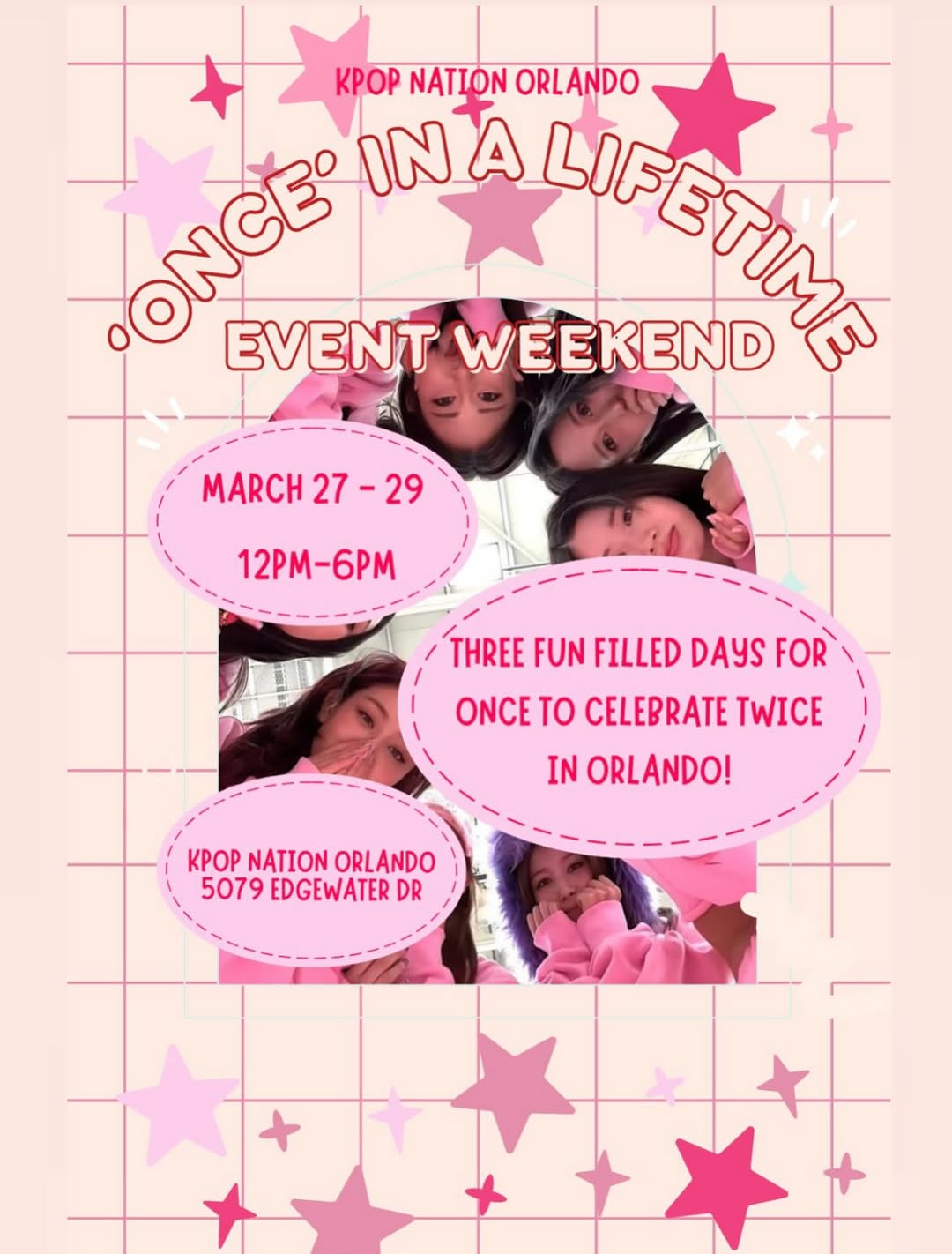 Once in a Lifetime Event Weekend