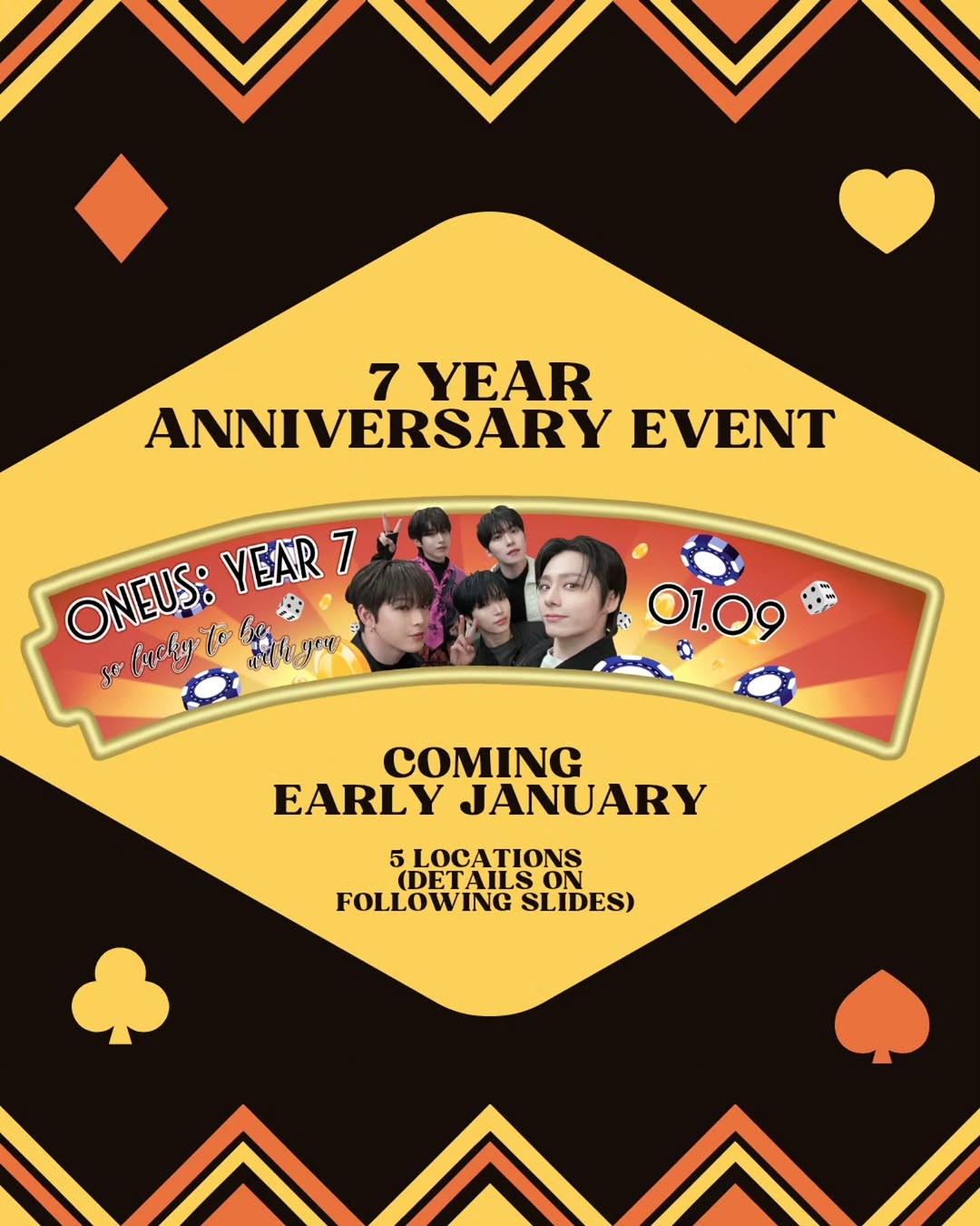 ONEUS 7 YEAR ANNIVERSARY EVENT CHICAGO