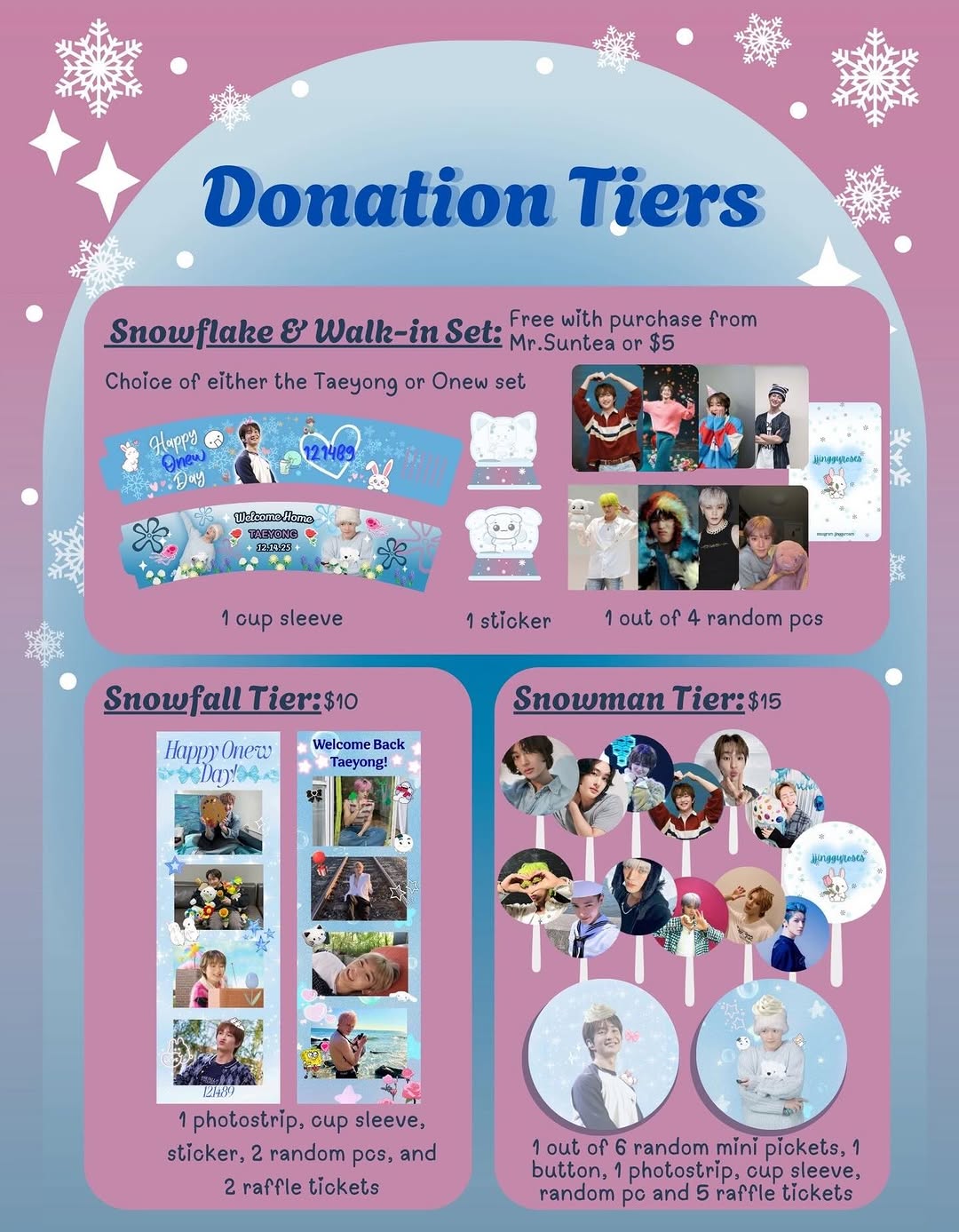 ONEW AND TAEYONG CUPSLEEVE EVENT - Image 4