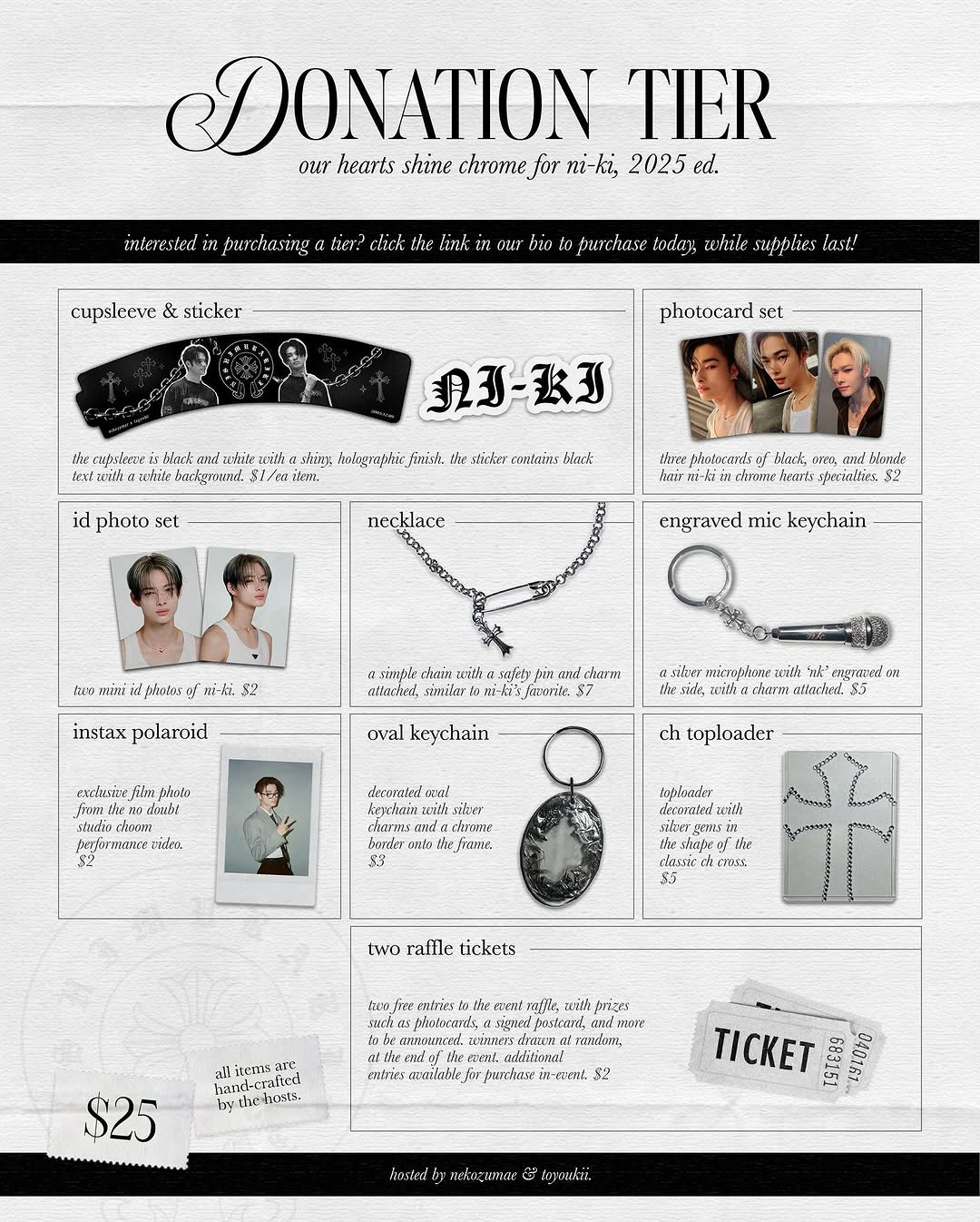 Our hearts SHINE CHROME for NI-KI: Nishimura Riki's Birthday Cupsleeve Event - Image 3