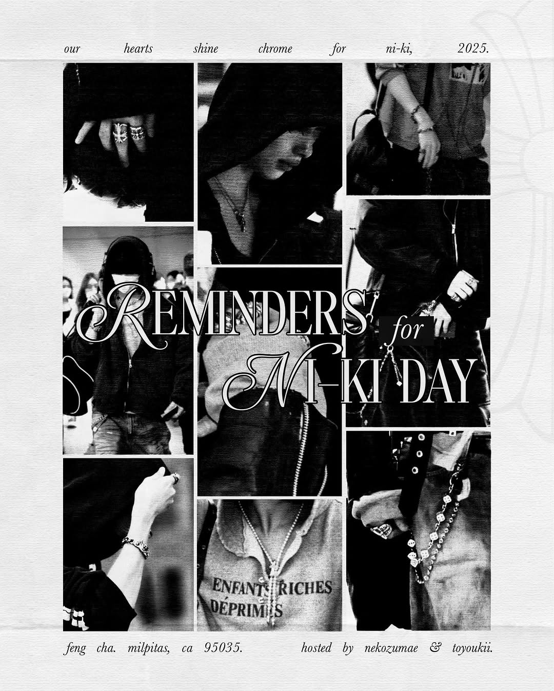 Our hearts SHINE CHROME for NI-KI: Nishimura Riki's Birthday Cupsleeve Event - Image 7