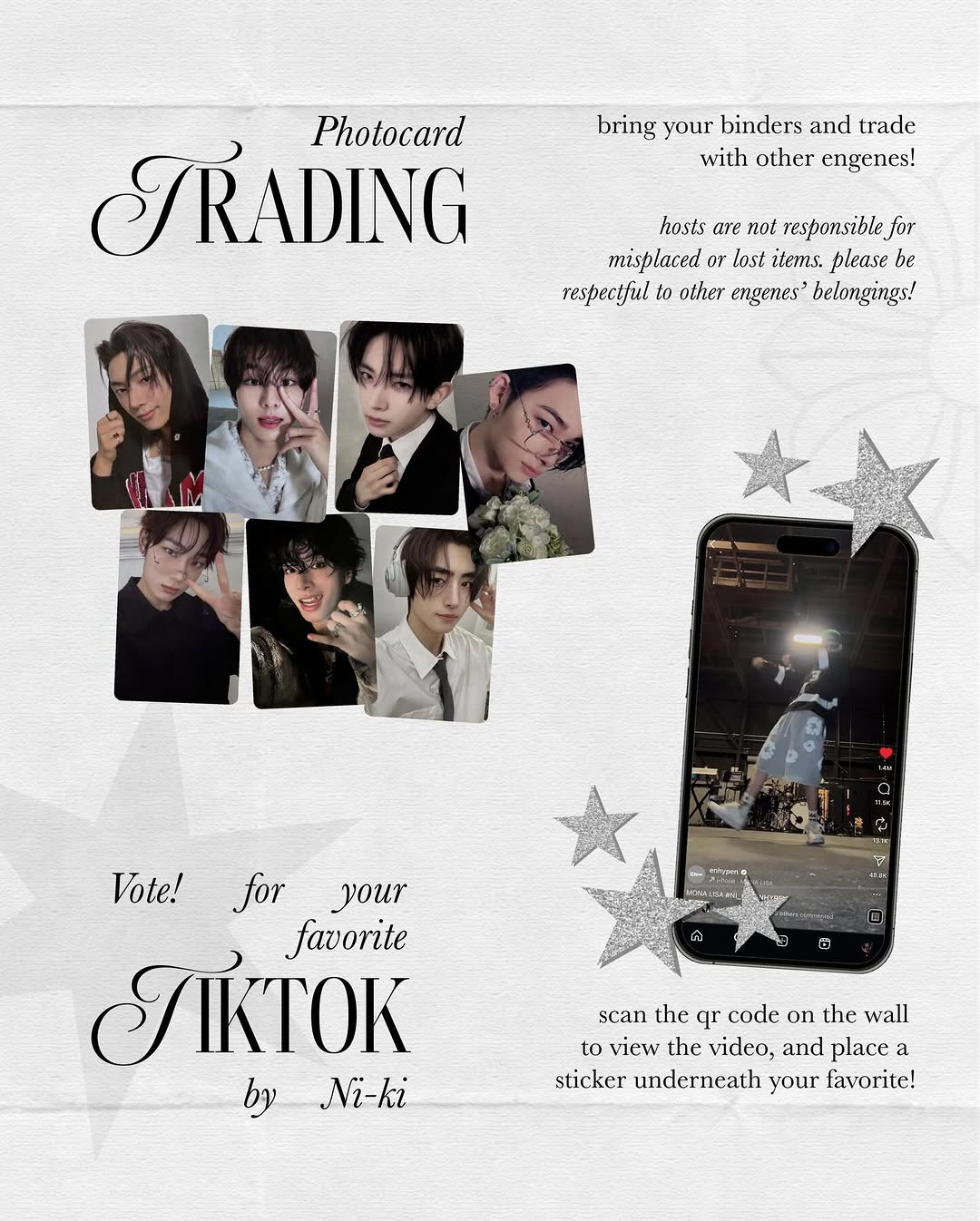 Our hearts SHINE CHROME for NI-KI: Nishimura Riki's Birthday Cupsleeve Event - Image 10