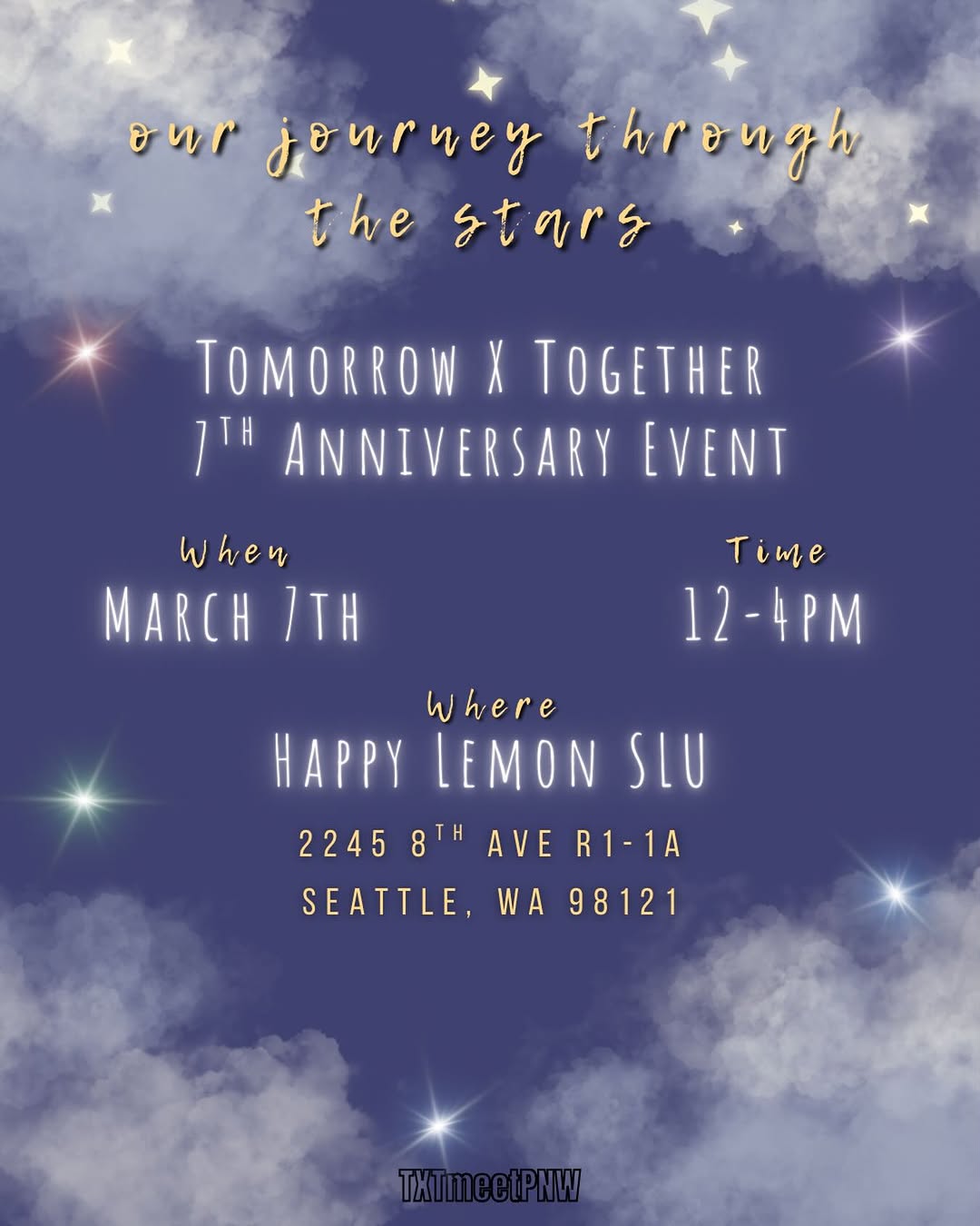 Our Journey Through The Stars: TXT 7th Anniversary