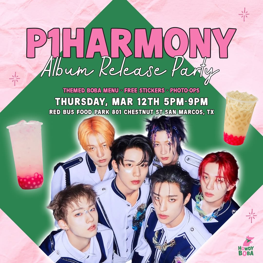 P1Harmony album release party