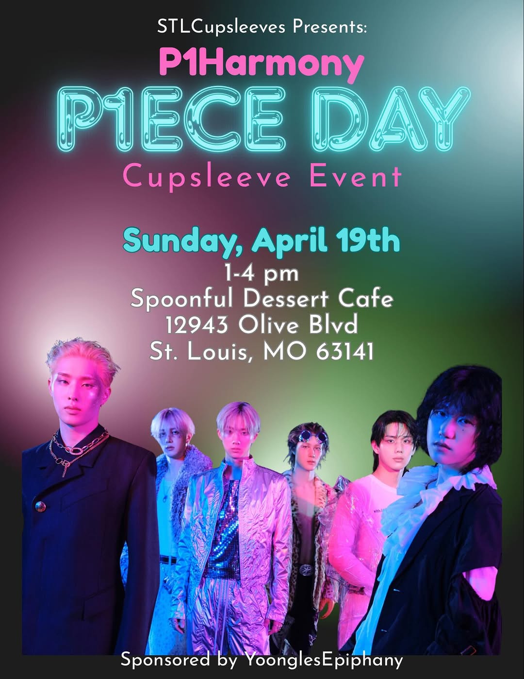 P1Harmony P1ECE DAY Cupsleeve Event