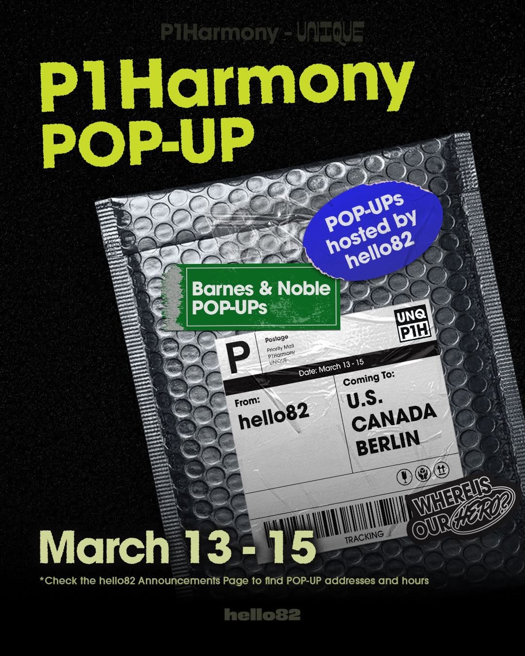 P1Harmony POP-UP