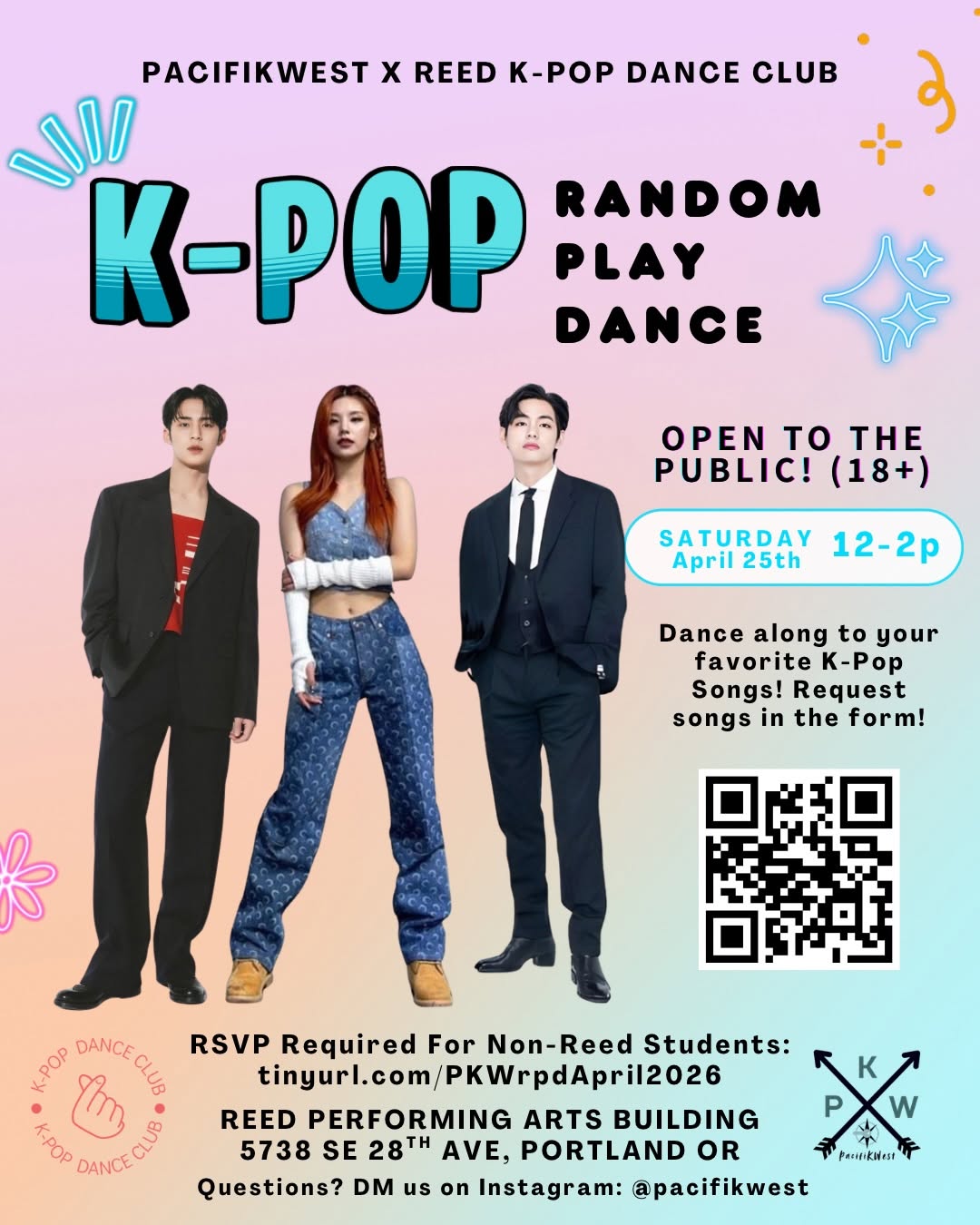 PacifiKWest x Reed K-Pop Dance Club K-POP RANDOM PLAY DANCE