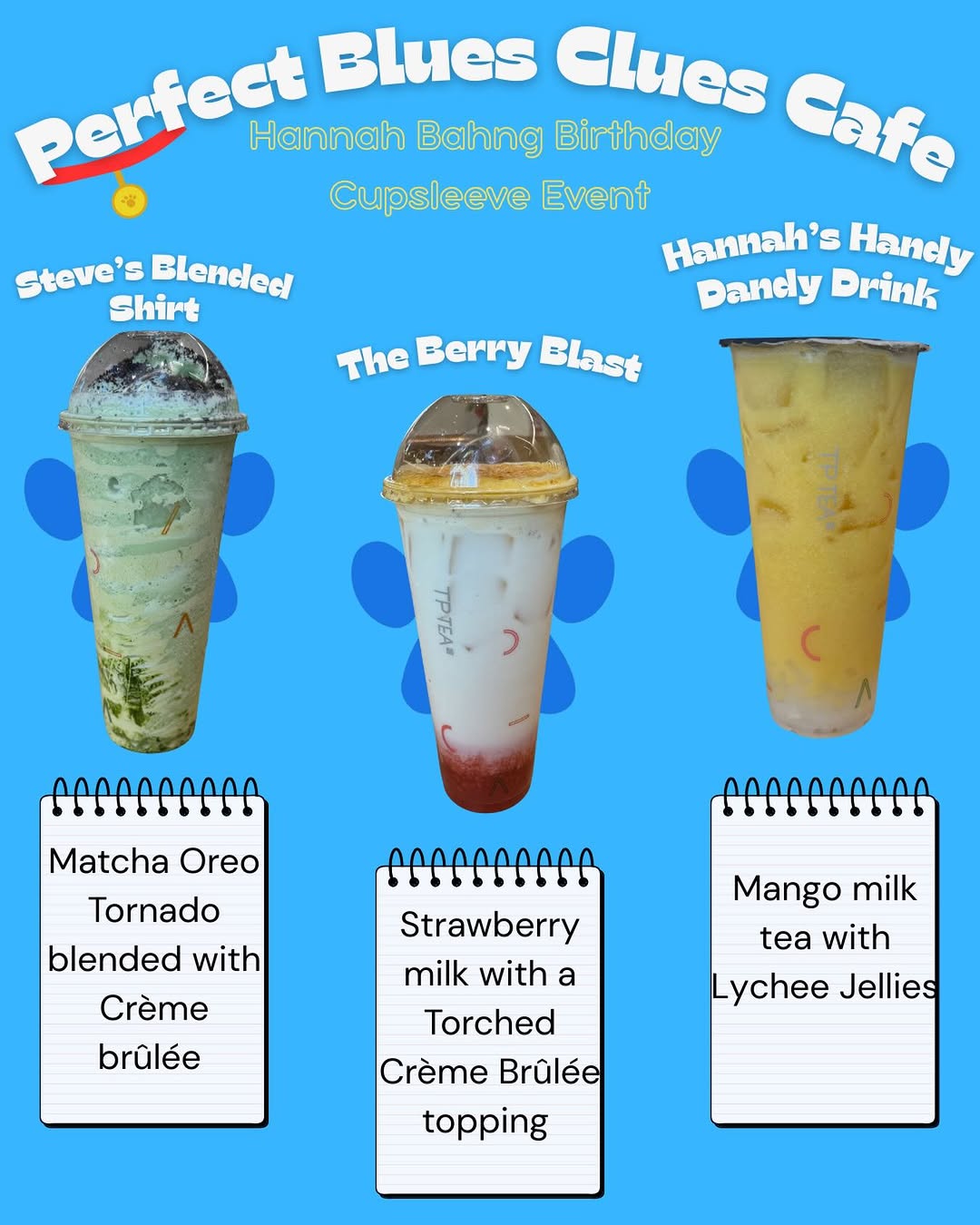 Perfect Blues Clues Cafe Hannah Bahng Birthday - Image 6