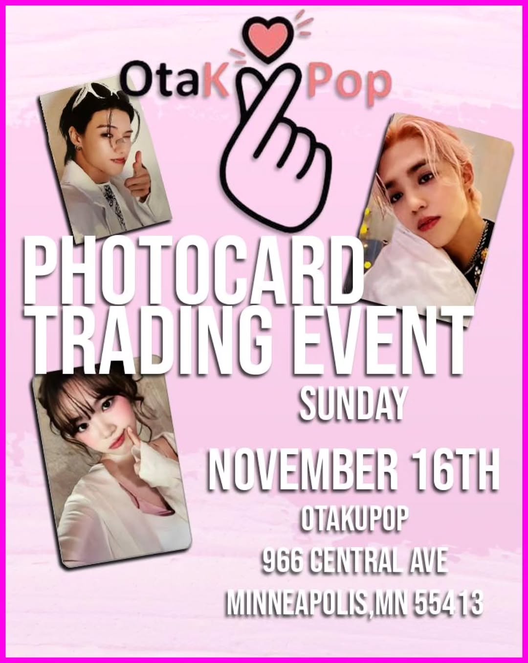 PHOTOCARD TRADING EVENT - Image 1