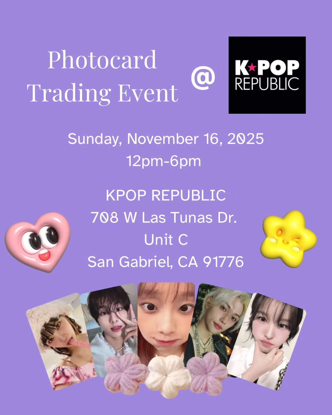Photocard Trading Event - Image 1