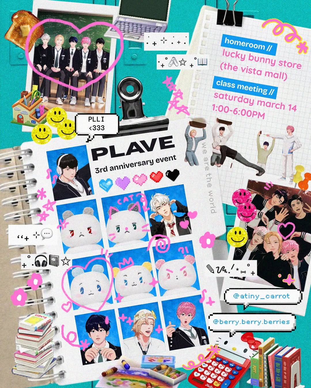 Plave 3rd anniversary event