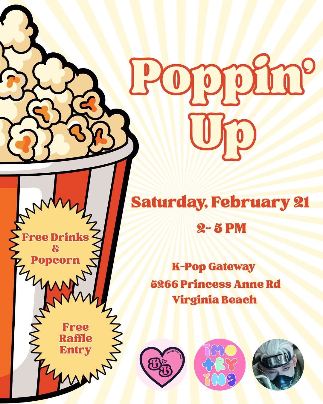 Poppin' Up K-pop movie day hang