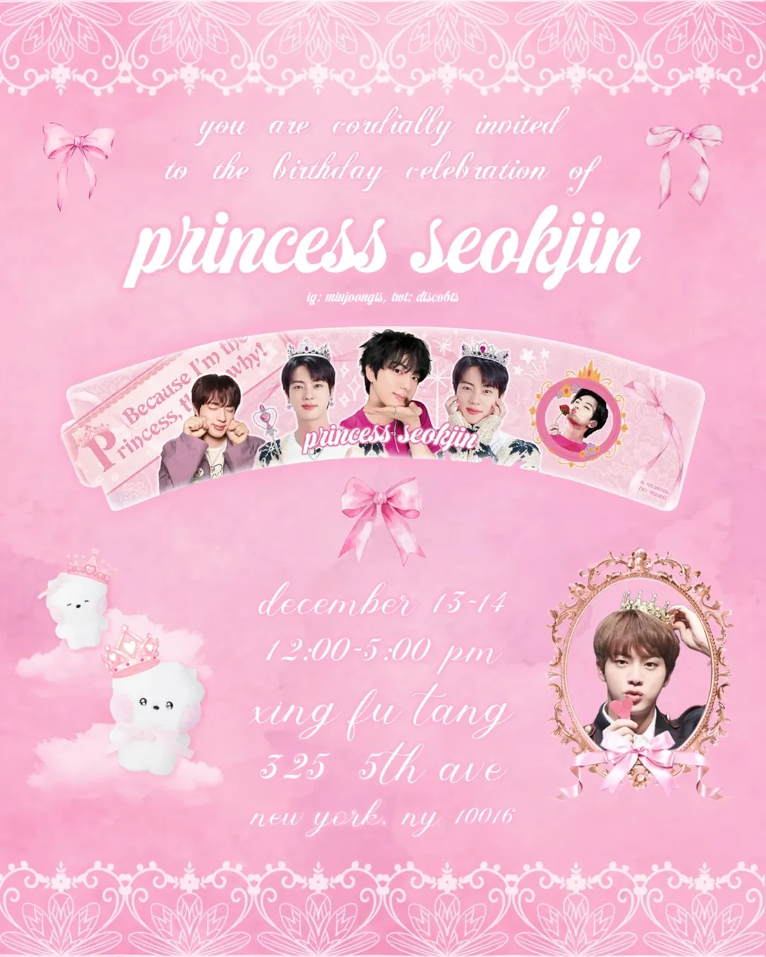 PRINCESS SEOKJIN CUPSLEEVE EVENT