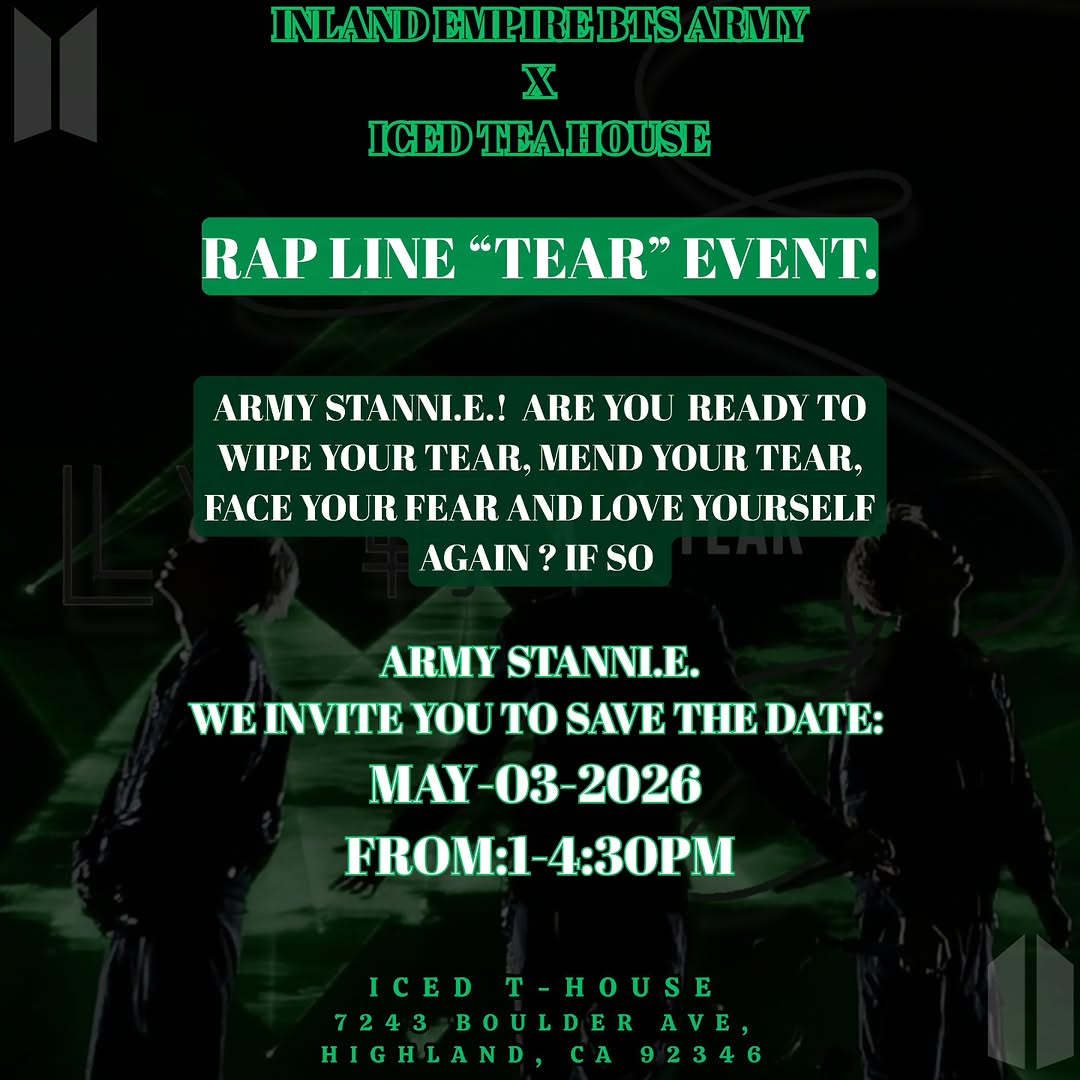 Rap Line "Tear" event