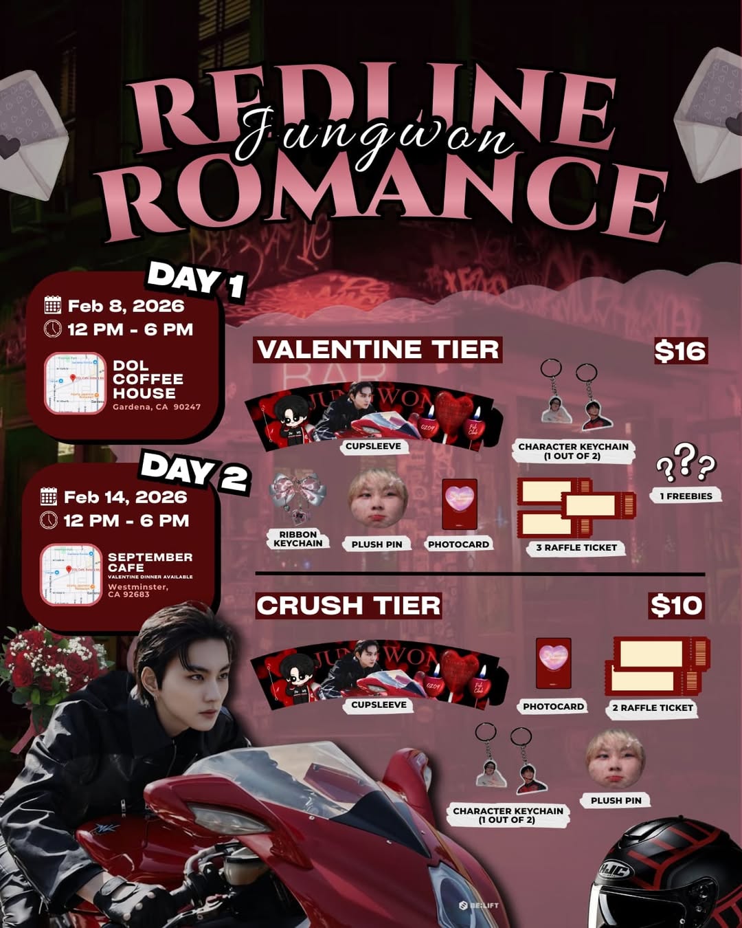 REDLINE ROMANCE: Jungwon DAY 1