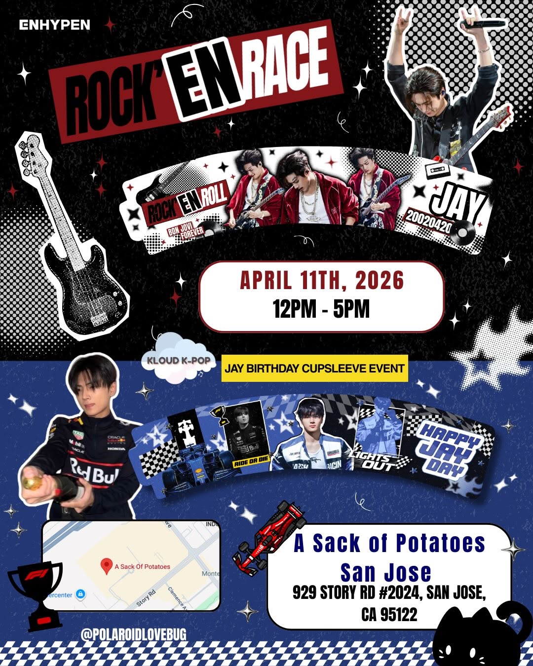 Rock’En’Race Enhypen Jay birthday