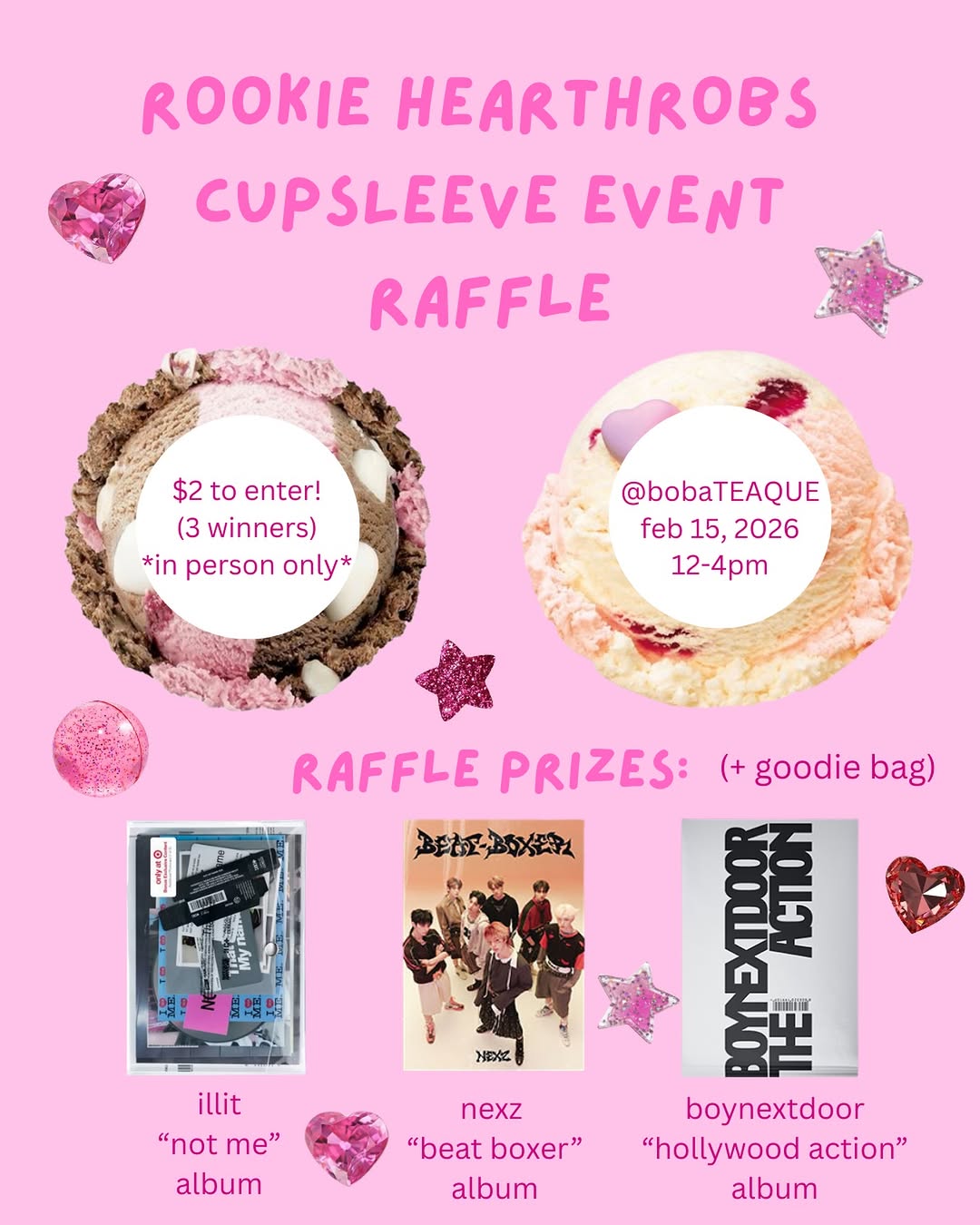 Rookie Heartthrobs Cupsleeve Event - Image 5