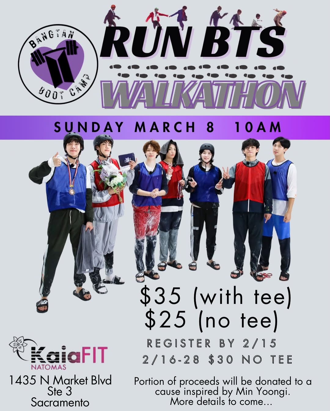 RUN BTS Walkathon