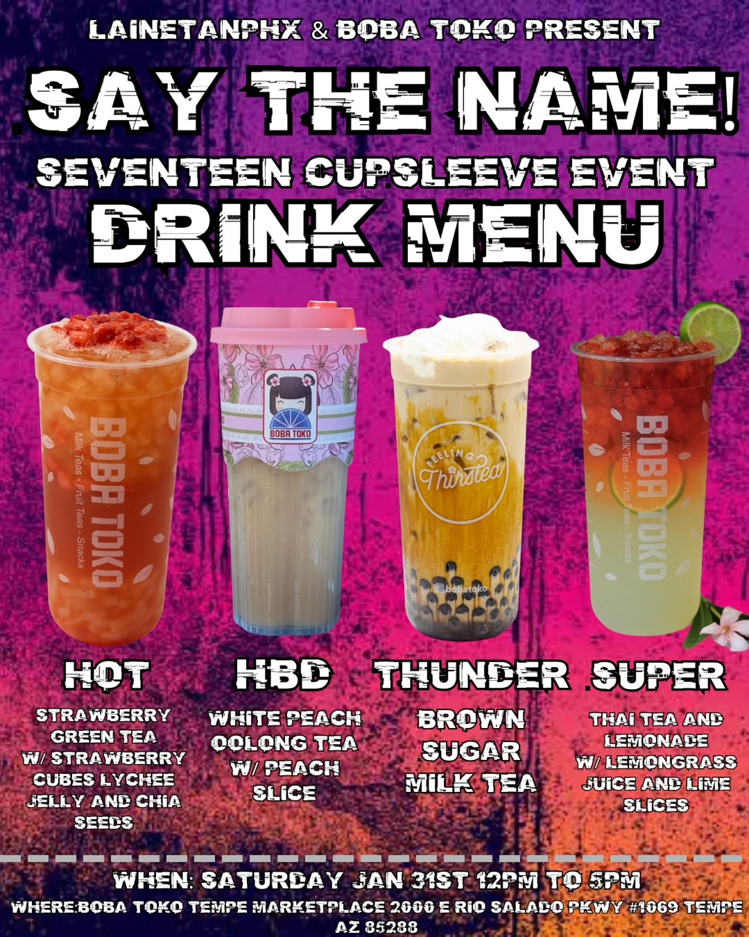 SAY THE NAME! SEVENTEEN CUPSLEEVE EVENT - Image 4