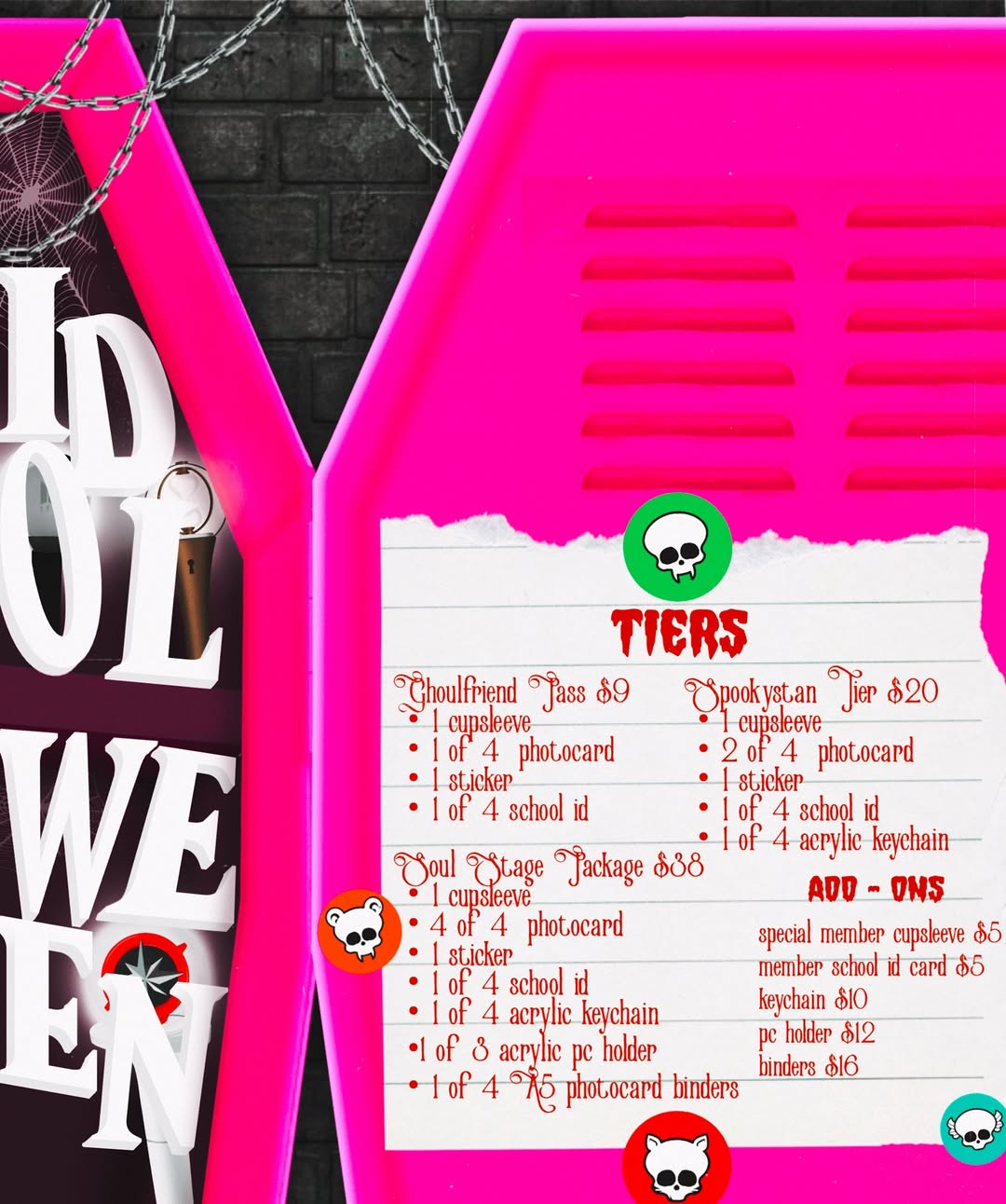 Scream Kings Idolween Cupsleeve Event - Image 2