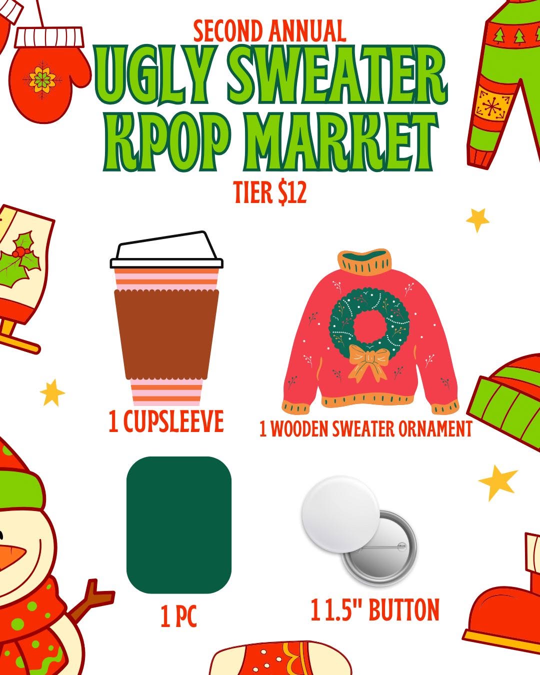 Second Annual Ugly Sweater Kpop Market - Image 2