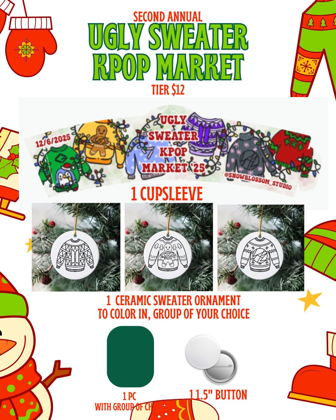 Second Annual Ugly Sweater Kpop Market - Image 4