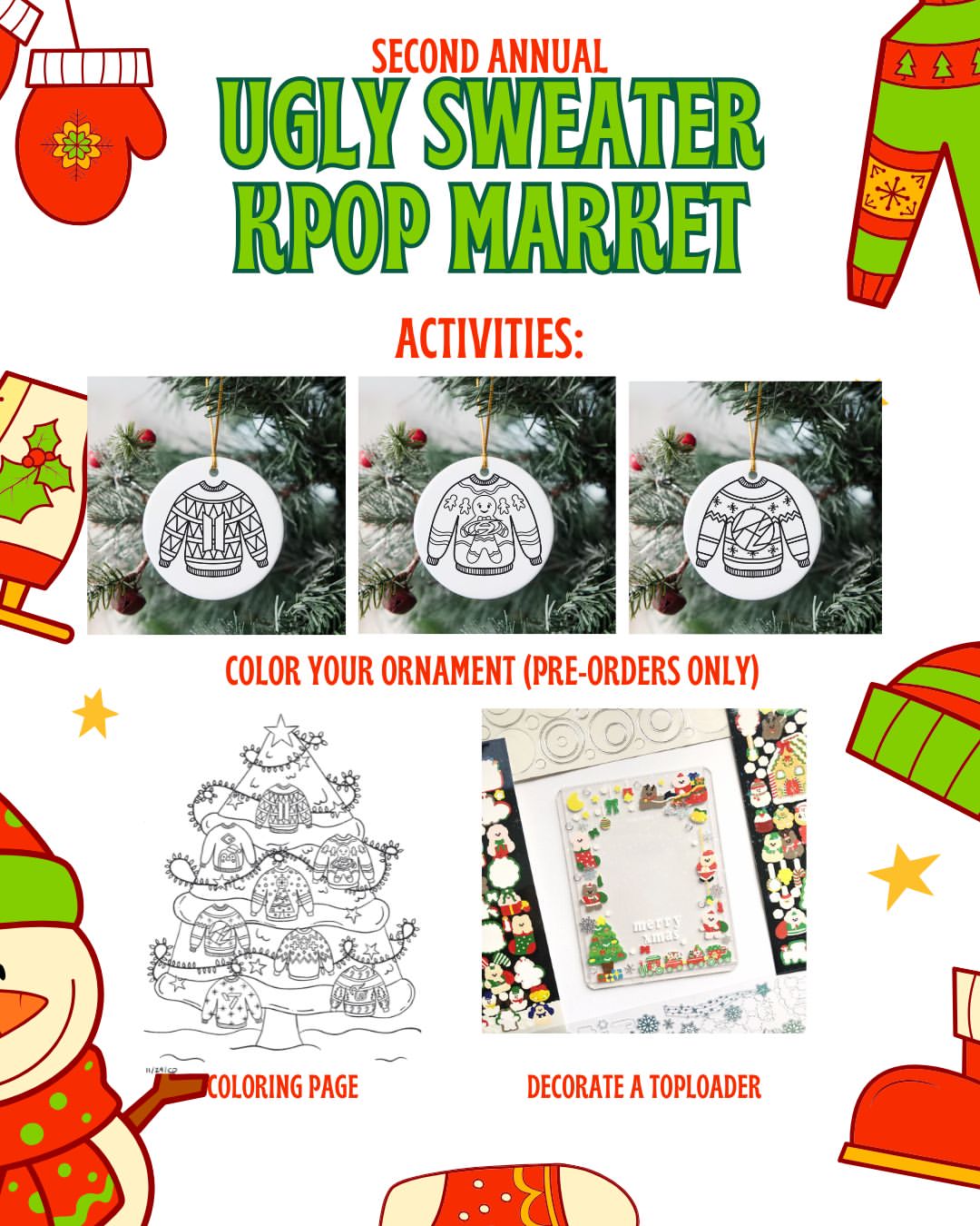 Second Annual Ugly Sweater Kpop Market - Image 5