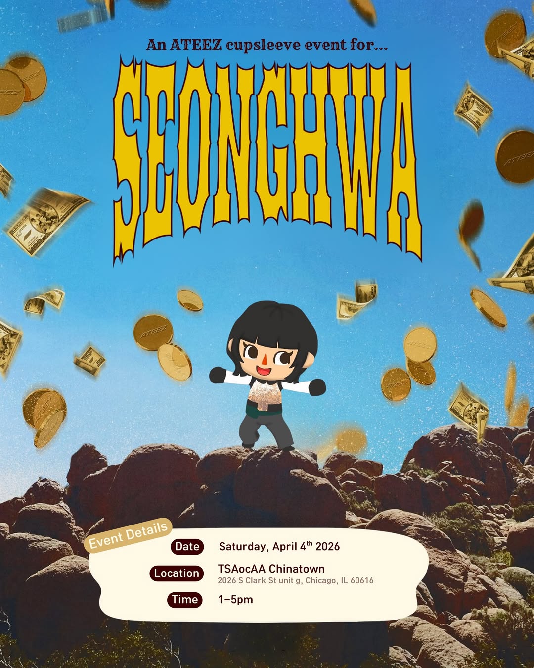 Seonghwa Crossing 2.0 Cupsleeve Event In CHICAGO